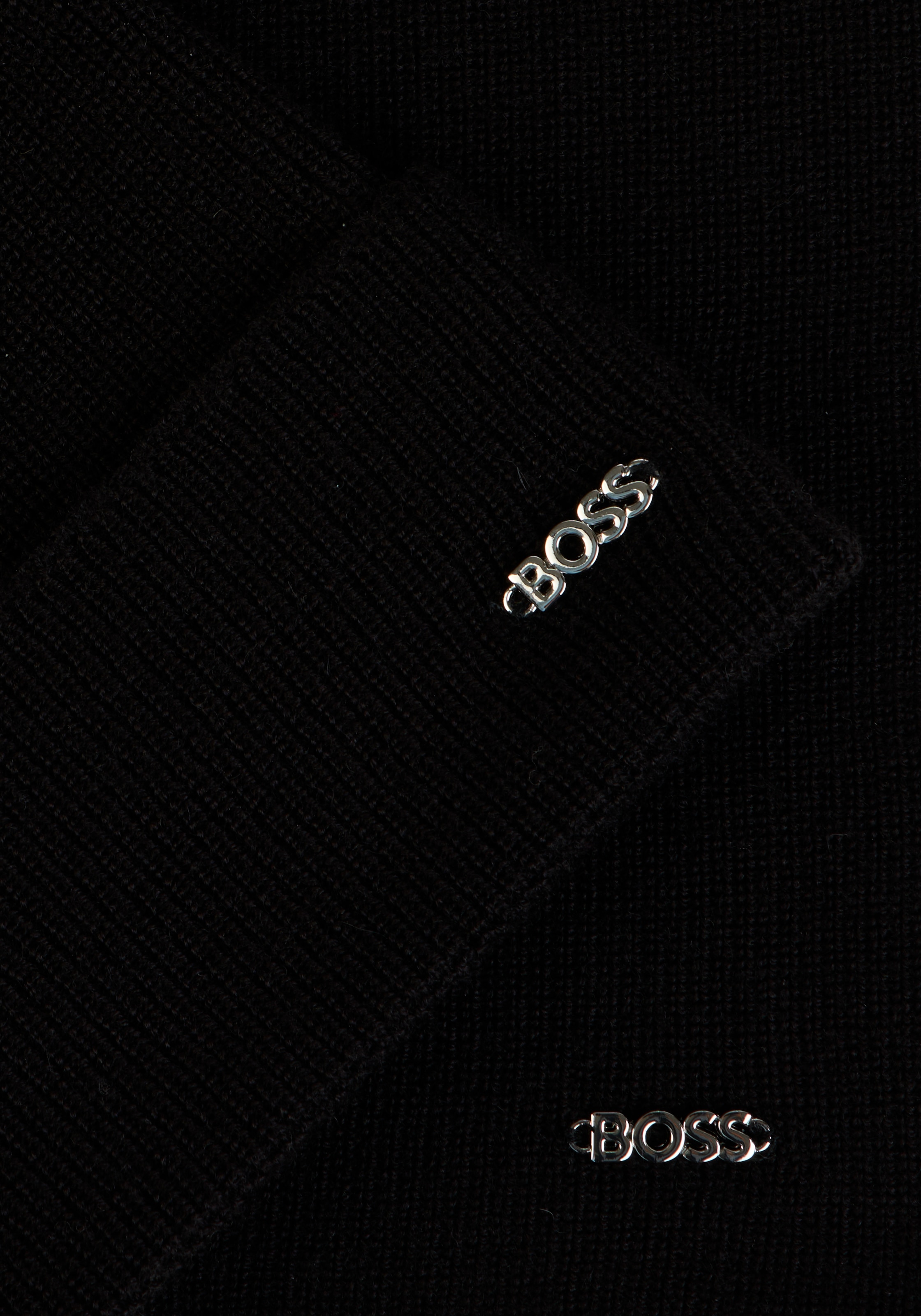 BOSS Schal »Liviliana Set« Set, 2 Stk. tlg. im Set mit passender Mütze