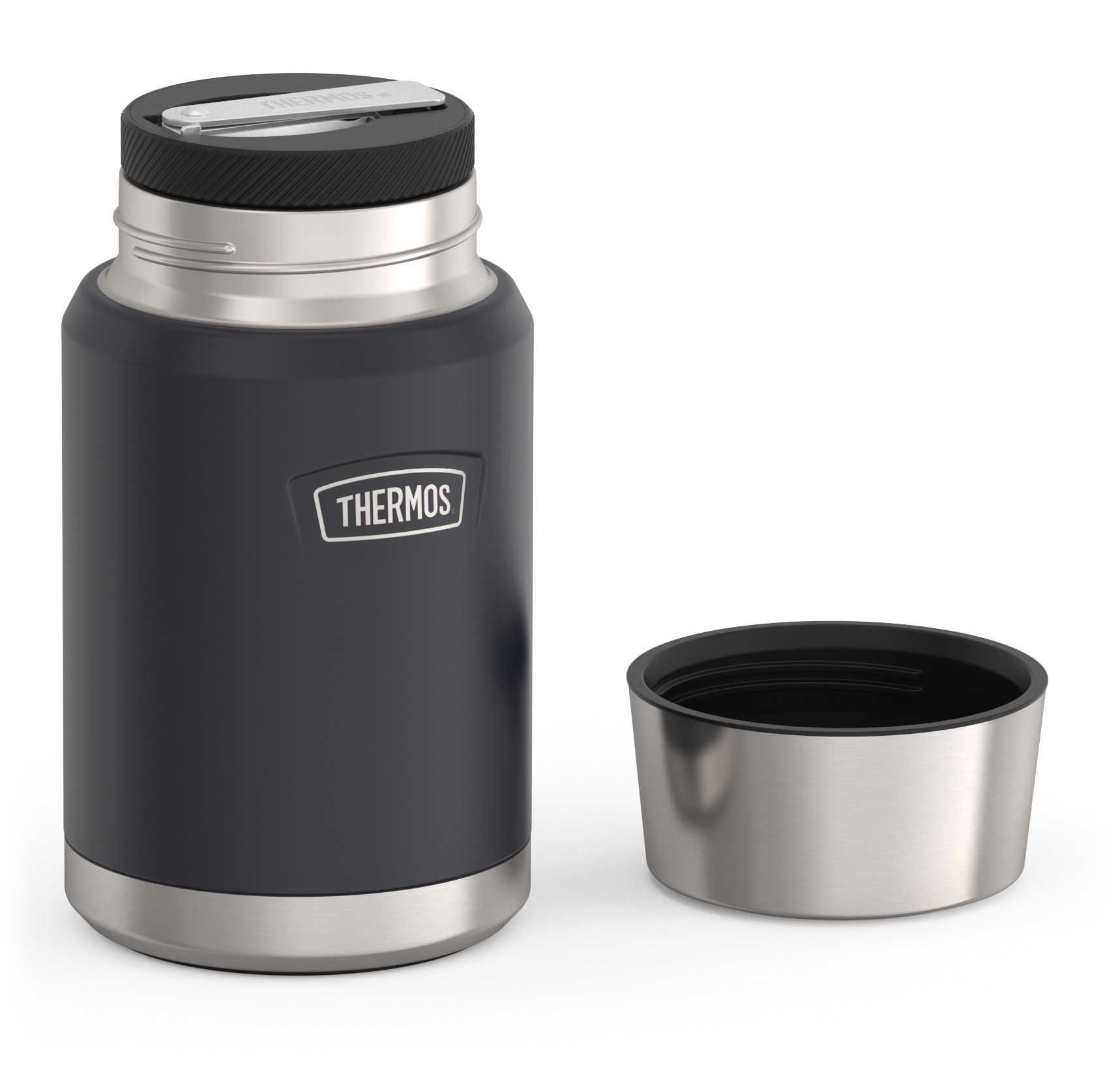 THERMOS Thermobehälter »ICON FOOD JAR, Thermobehälter für Essen, spülmaschinenfest« 1 Stk. tlg. 0,71l, 10h heiß & 24h kalt, dicht & auslaufsicher, mit Löffel