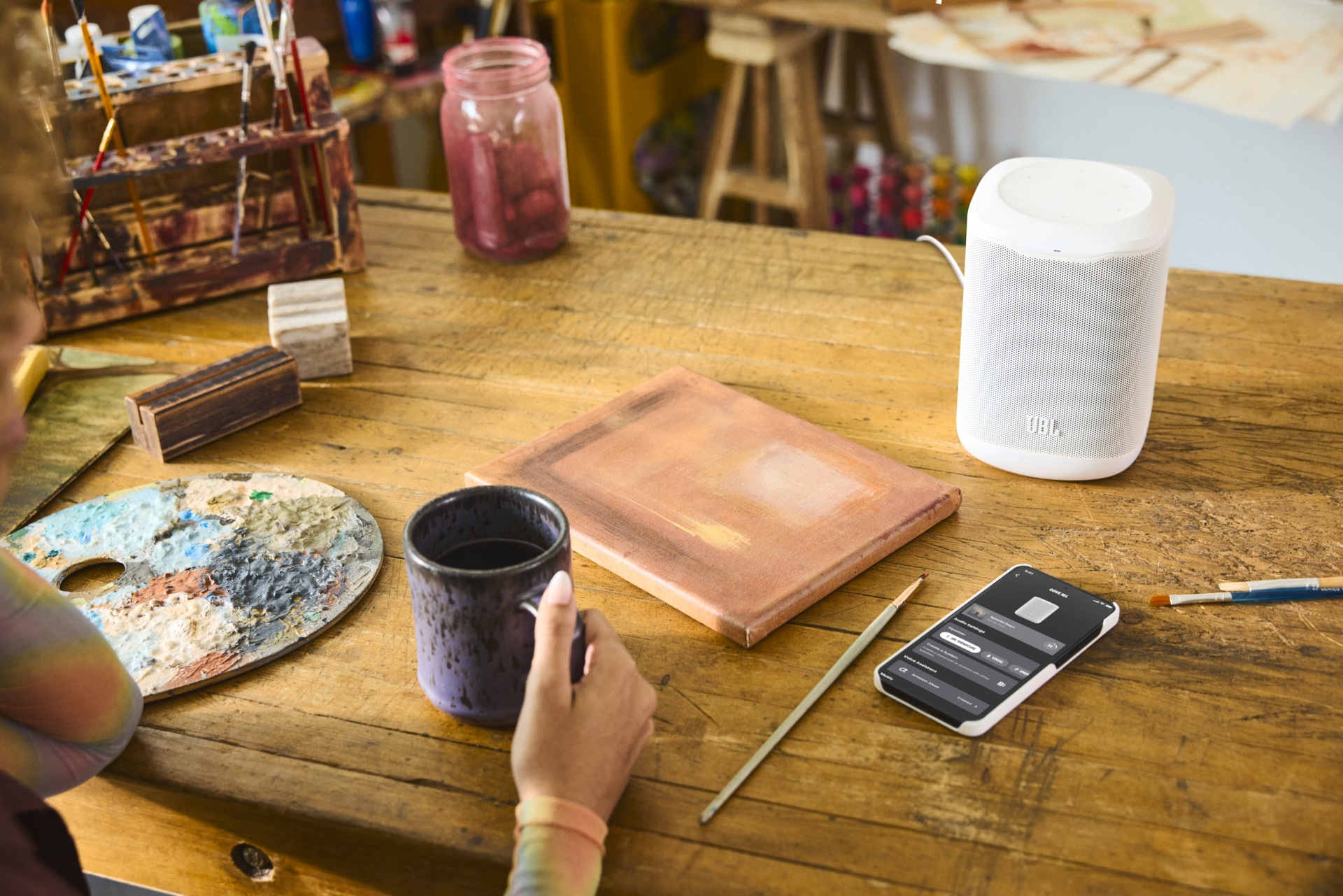 JBL Wireless Lautsprecher »Cove M1« (Bluetooth | WLAN 110 W)