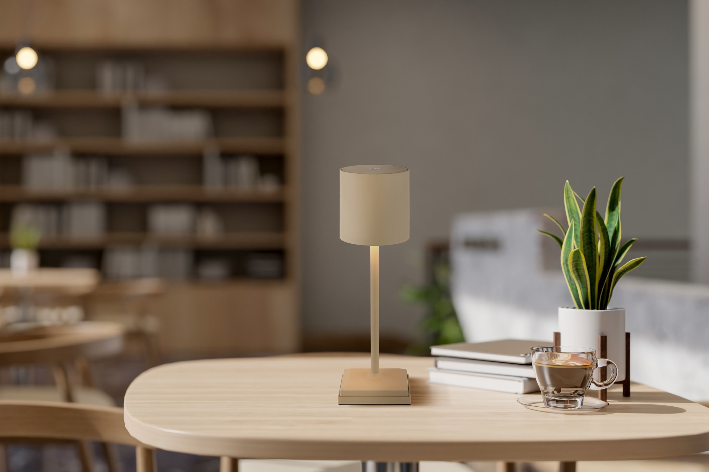 GLOBO LIGHTING Tischleuchte »DIXON« LED-Modul 1 Stk. Extra-Warmweiß Tischlampe Nachttischlampe Deko-Tischleuchte Schlafzimmer