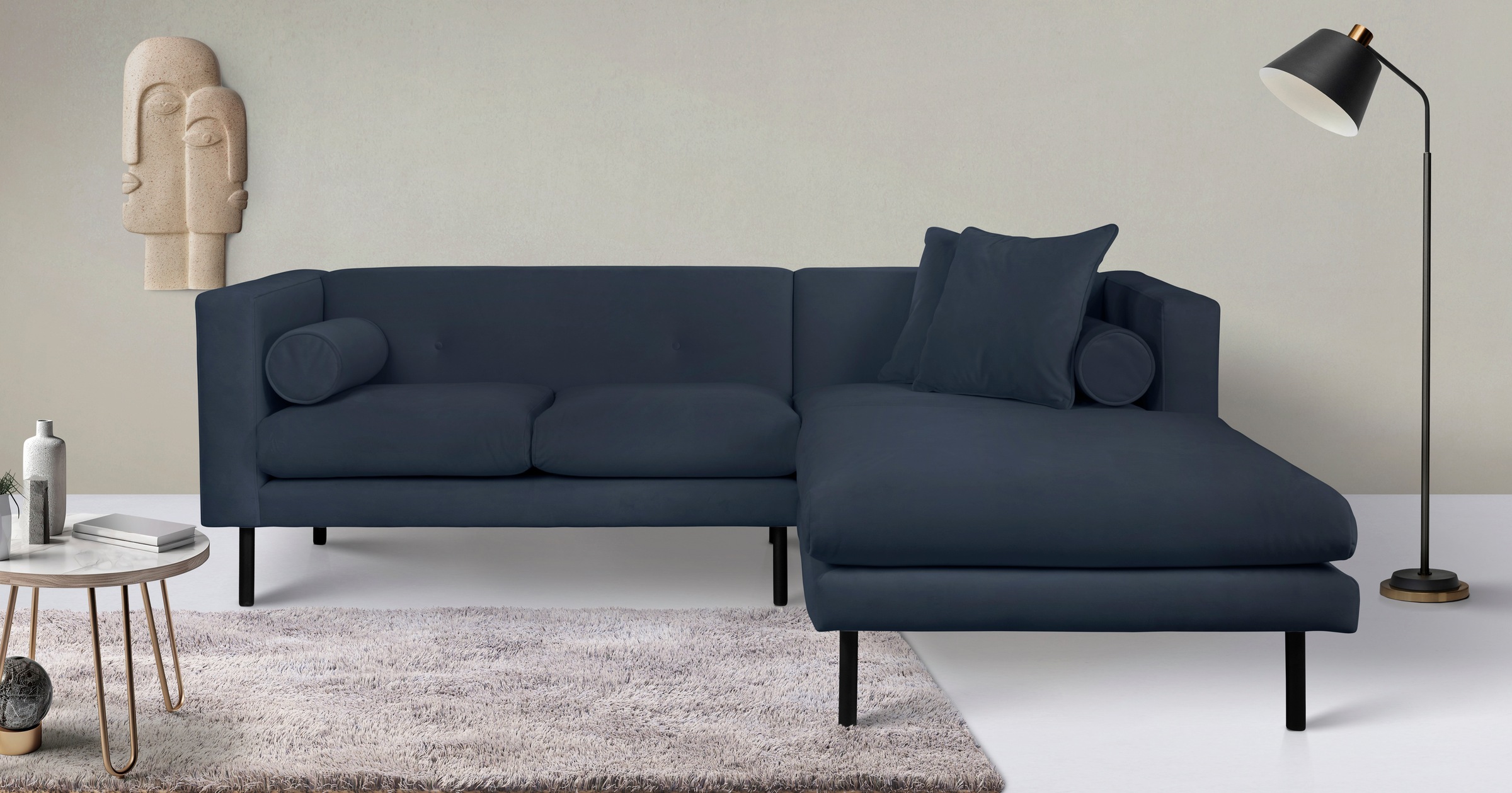Guido Maria Kretschmer Home&Living Ecksofa »Lillibeth L-Form Designsofa, Ma günstig online kaufen
