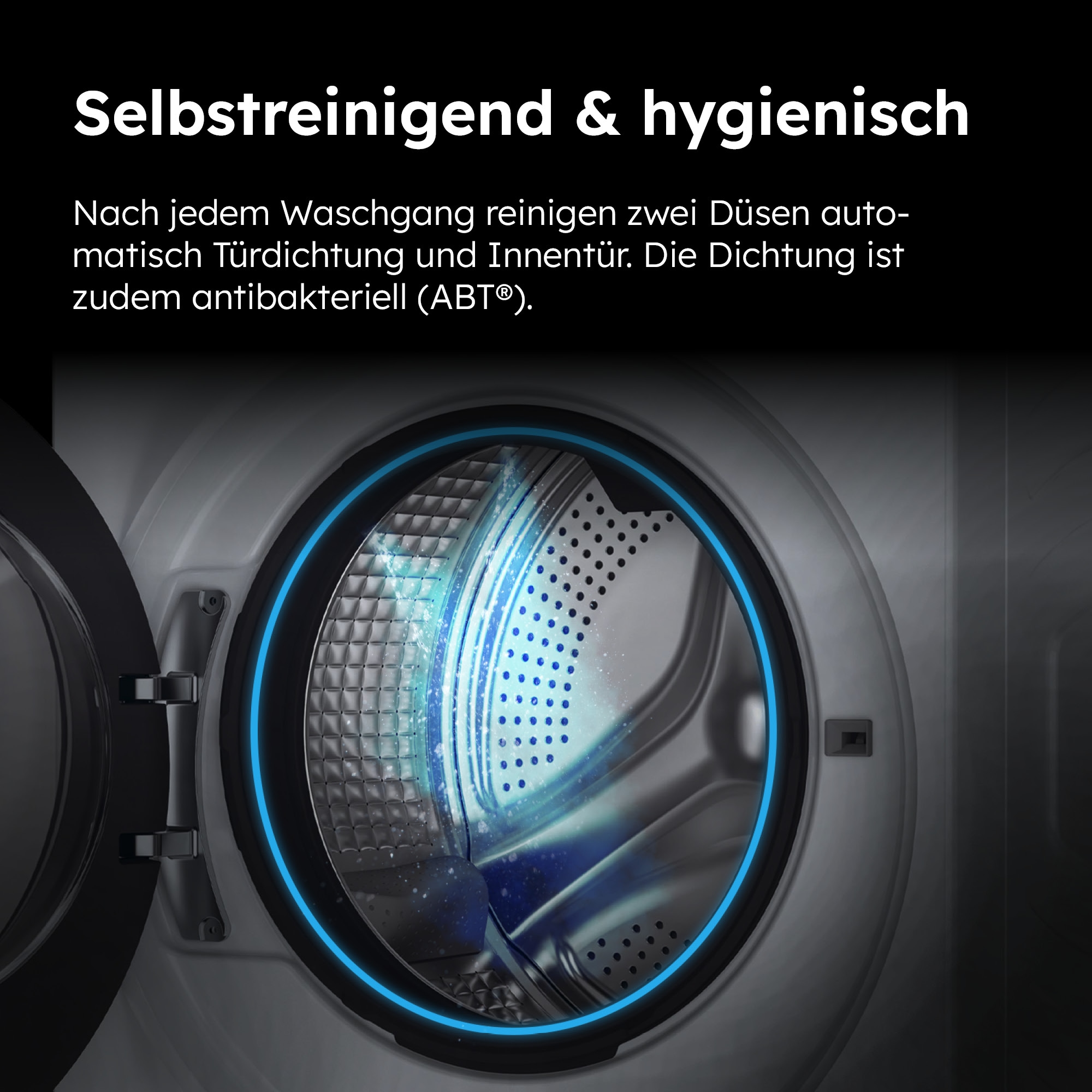 Haier Mini-Waschmaschine »HW50-BP12307U1-S« 5 kg 1200 U/min besonders kompakte Maße (70 cm Höhe, 51 cm Breite)