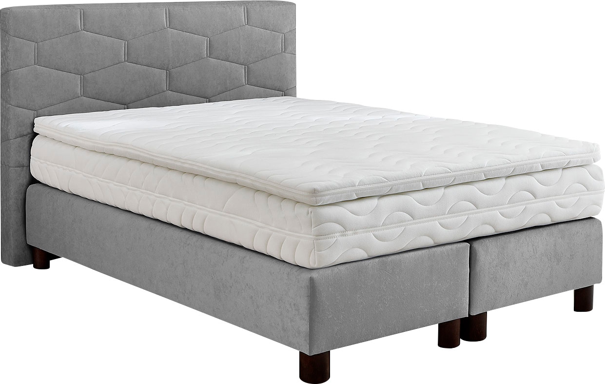 Westfalia Schlafkomfort Boxspringbett wahlweise mit Topper günstig online kaufen