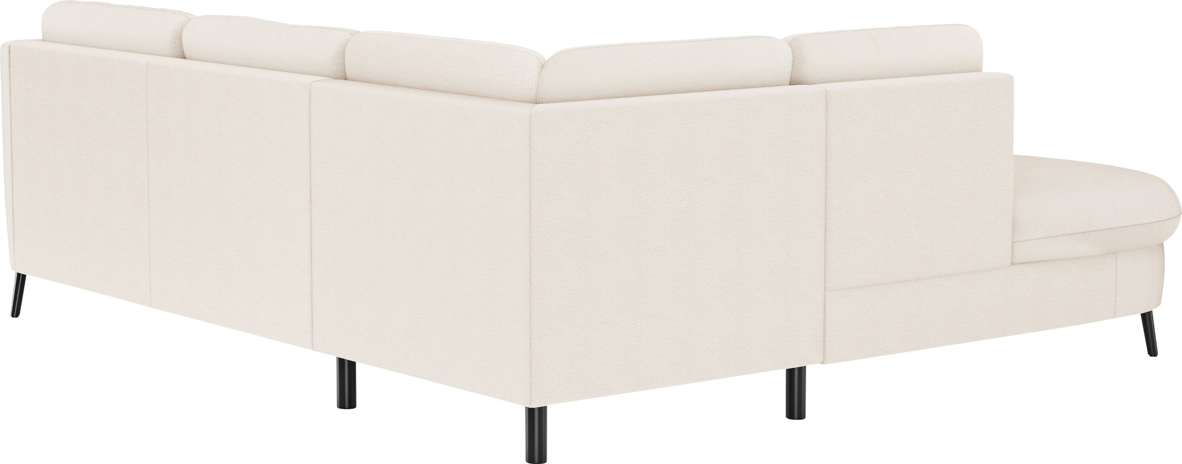 sit&more Ecksofa »Soul L-Form«, wahlweise mit Bettfunktion und Bettkasten oder Schubkasten