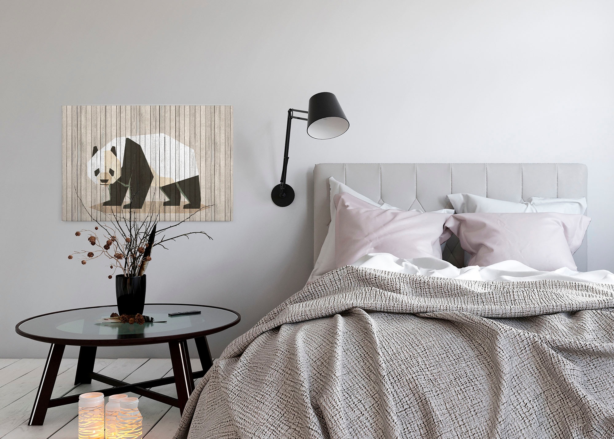 A.S. Création Leinwandbild »born to be wild«, Kunst-Tiere-Kinder, (1 St.), Keilrahmen Bild Holzoptik Tiere Leinwand-Bild Wohnzimmer modern Kinder