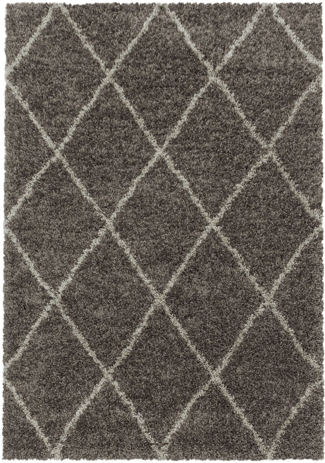 Ayyildiz Teppiche Hochflor-Teppich »ALVOR 3401«, rechteckig, 50 mm Höhe, Shaggy, Langflor, Läufer, pflegeleicht, Wohnzimmer