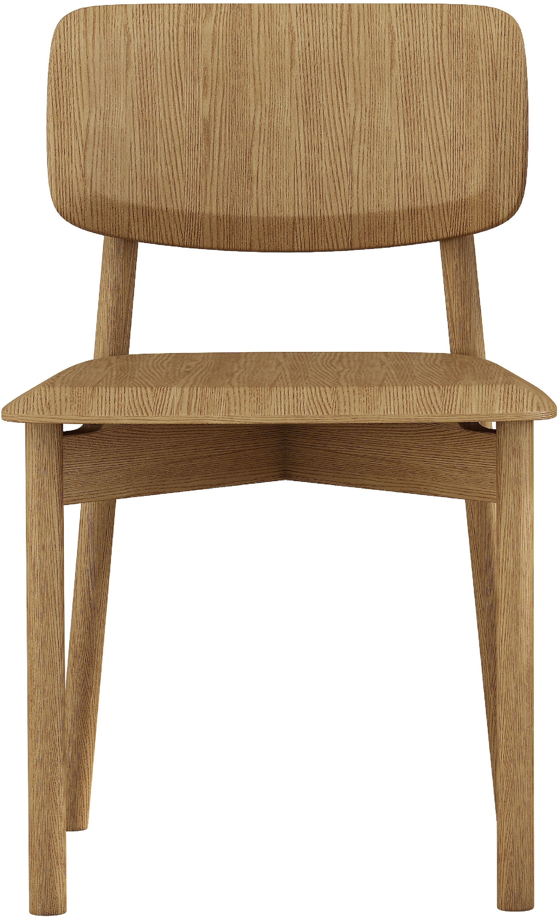 OTTO home Esszimmerstuhl »Grelia« (Set) 2 Stk.natürliche warme Eichenoptik, in zwei Farben, Sitzhöhe 46 cm