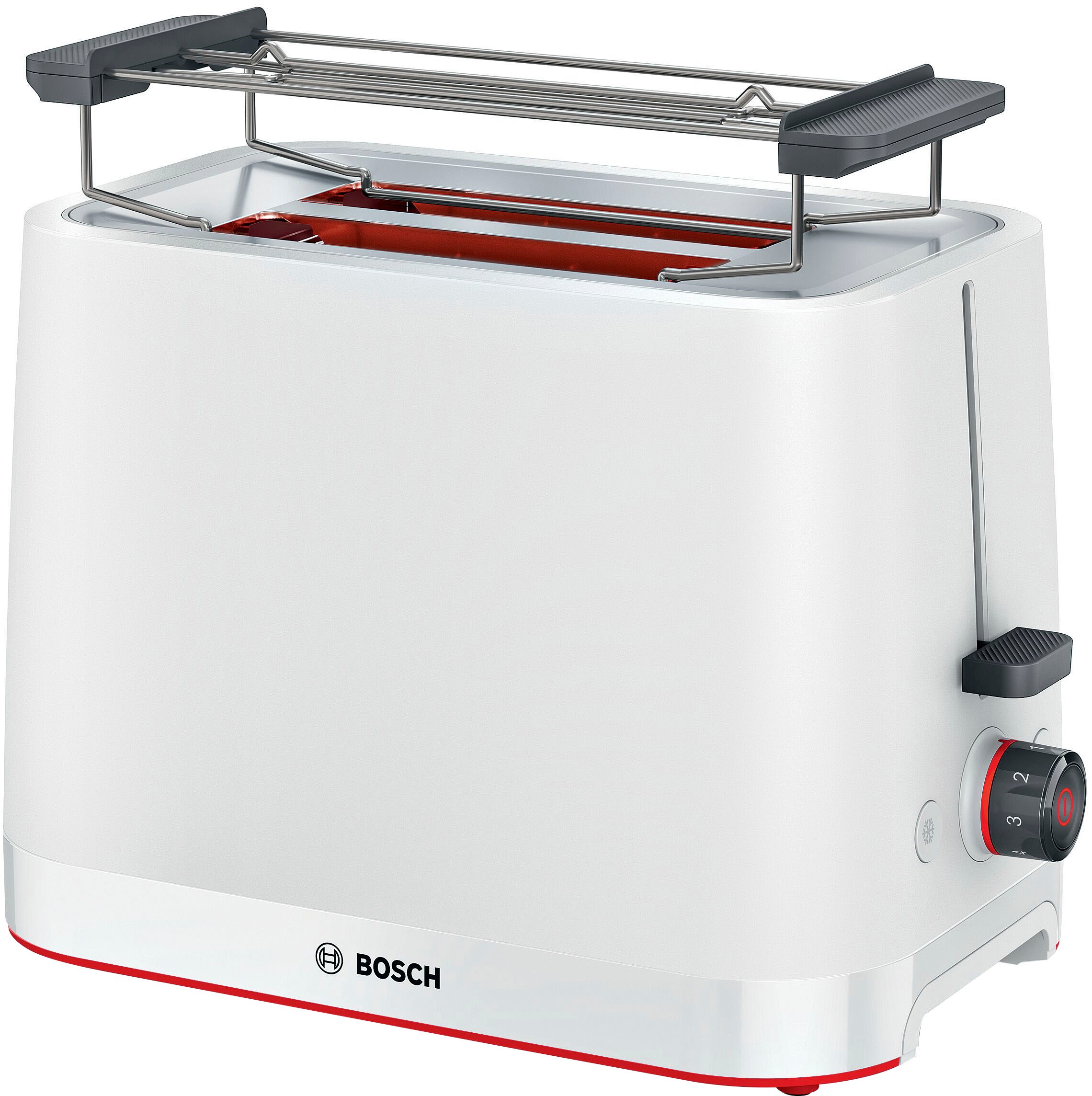 BOSCH Toaster »MyMoment TAT3M121« 2 Schlitze für 2 Scheiben 950 W entnehmba günstig online kaufen