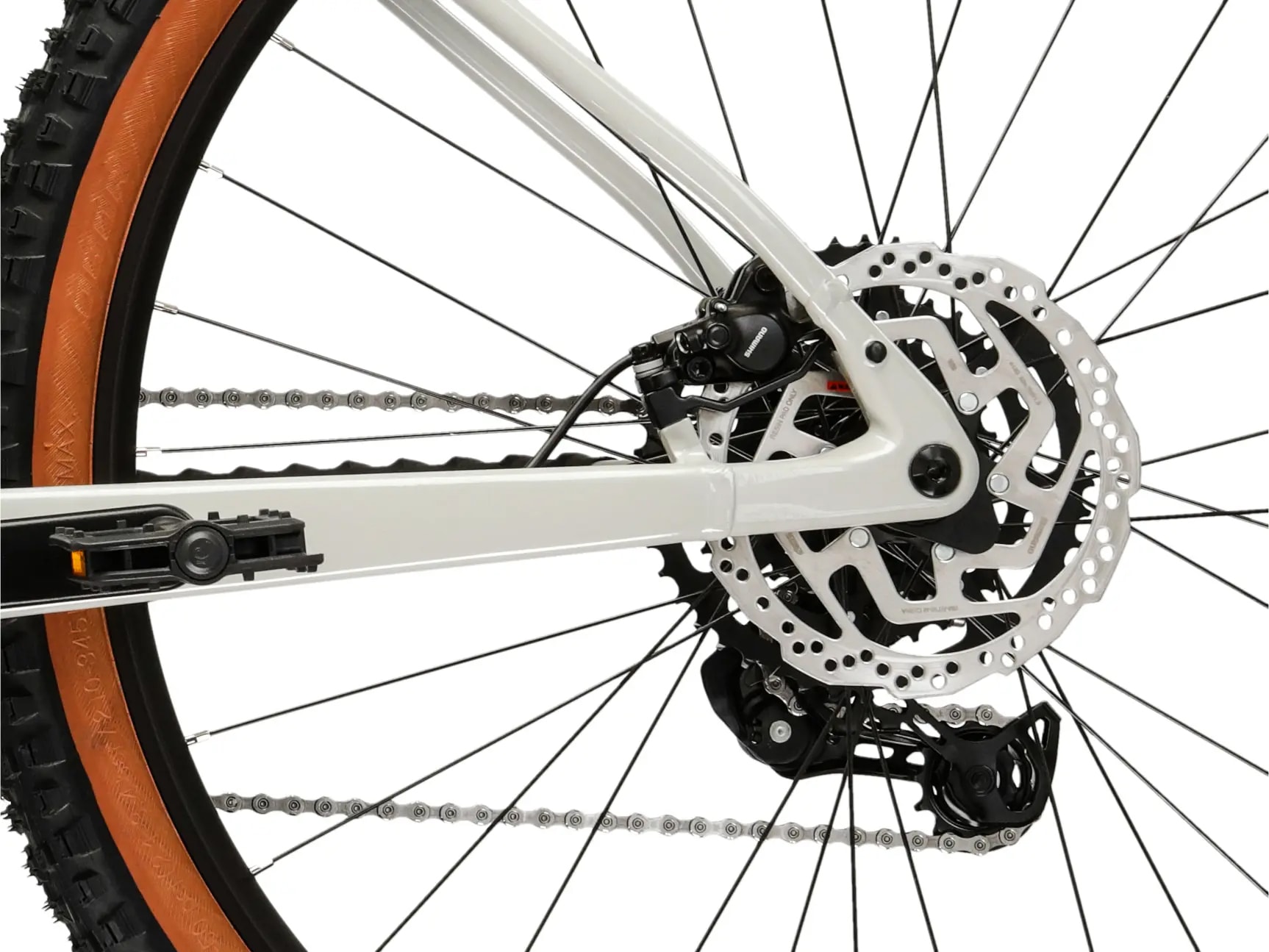Kross »Influx Hybrid 1.0 20Ah/720Wh 29 Zoll grau 9 Gänge 2026« 9 Gang Shimano CUES U4000 Schaltwerk Kettenschaltung Mittelmotor 250 W