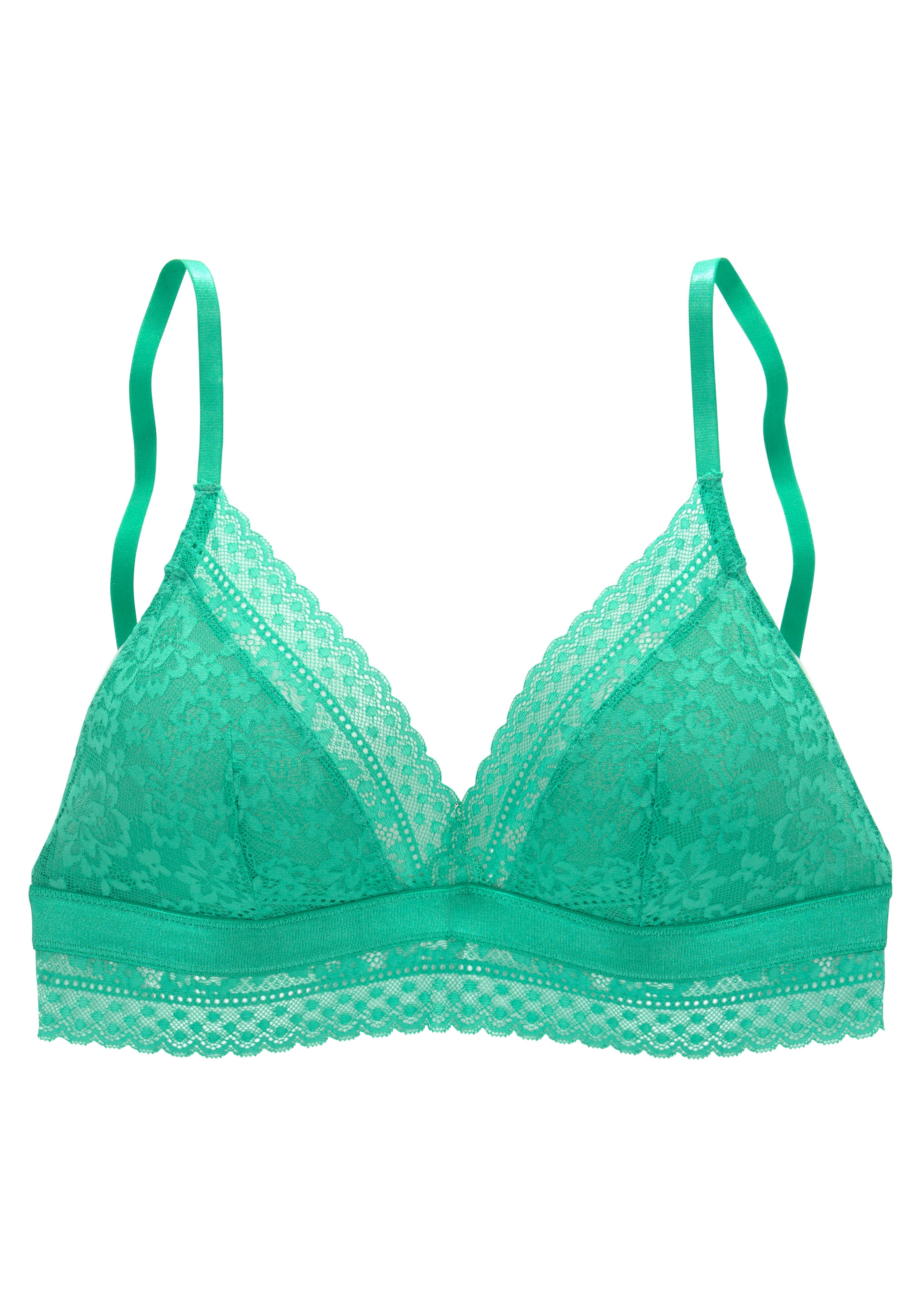 Vivance Bralette-BH »Viola«, ohne Bügel in angesagter Triangle-Schnittform, Dessous