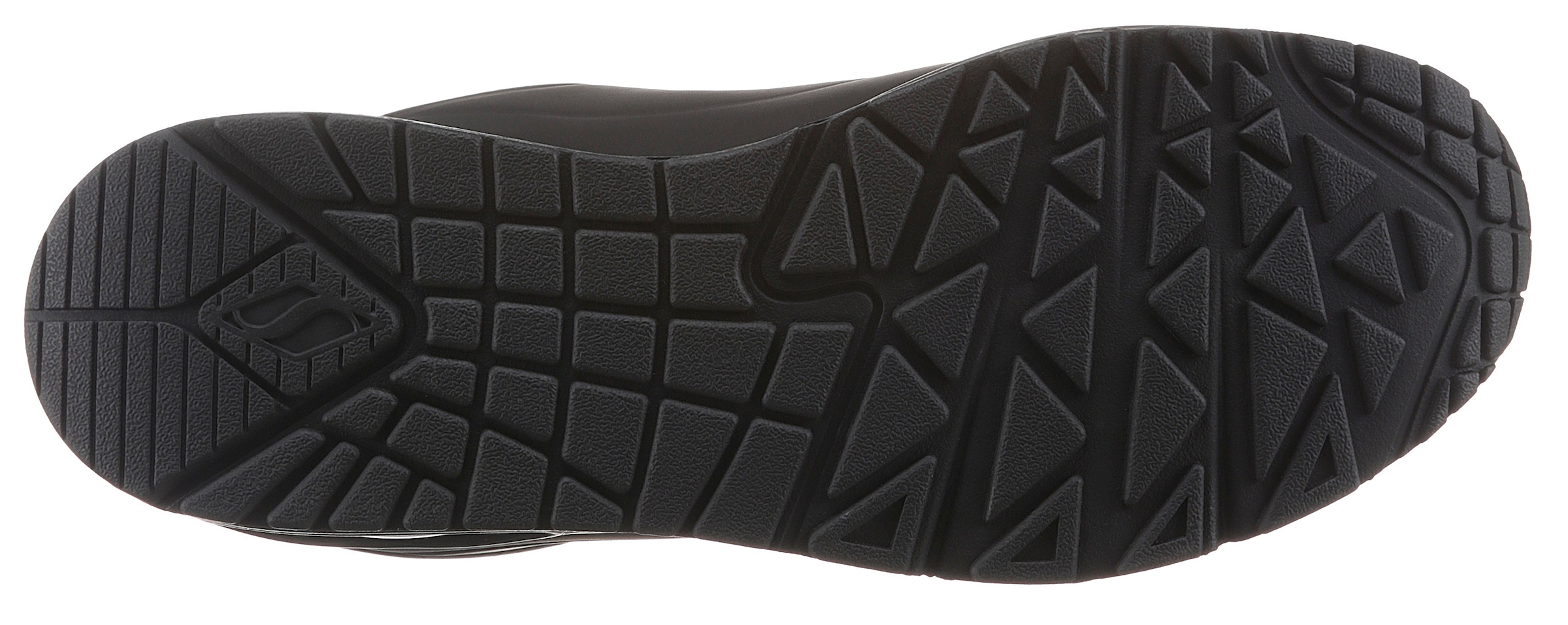 Skechers Wedgesneaker »Uno - Stand on Air«, Freizeitschuh, Halbschuh, Schnürschuh mit feiner Perforation