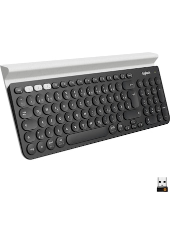 Logitech Wireless-Tastatur »K780 MULTI-DEVICE«, (Fn-Tasten-USB-Anschluss) kaufen