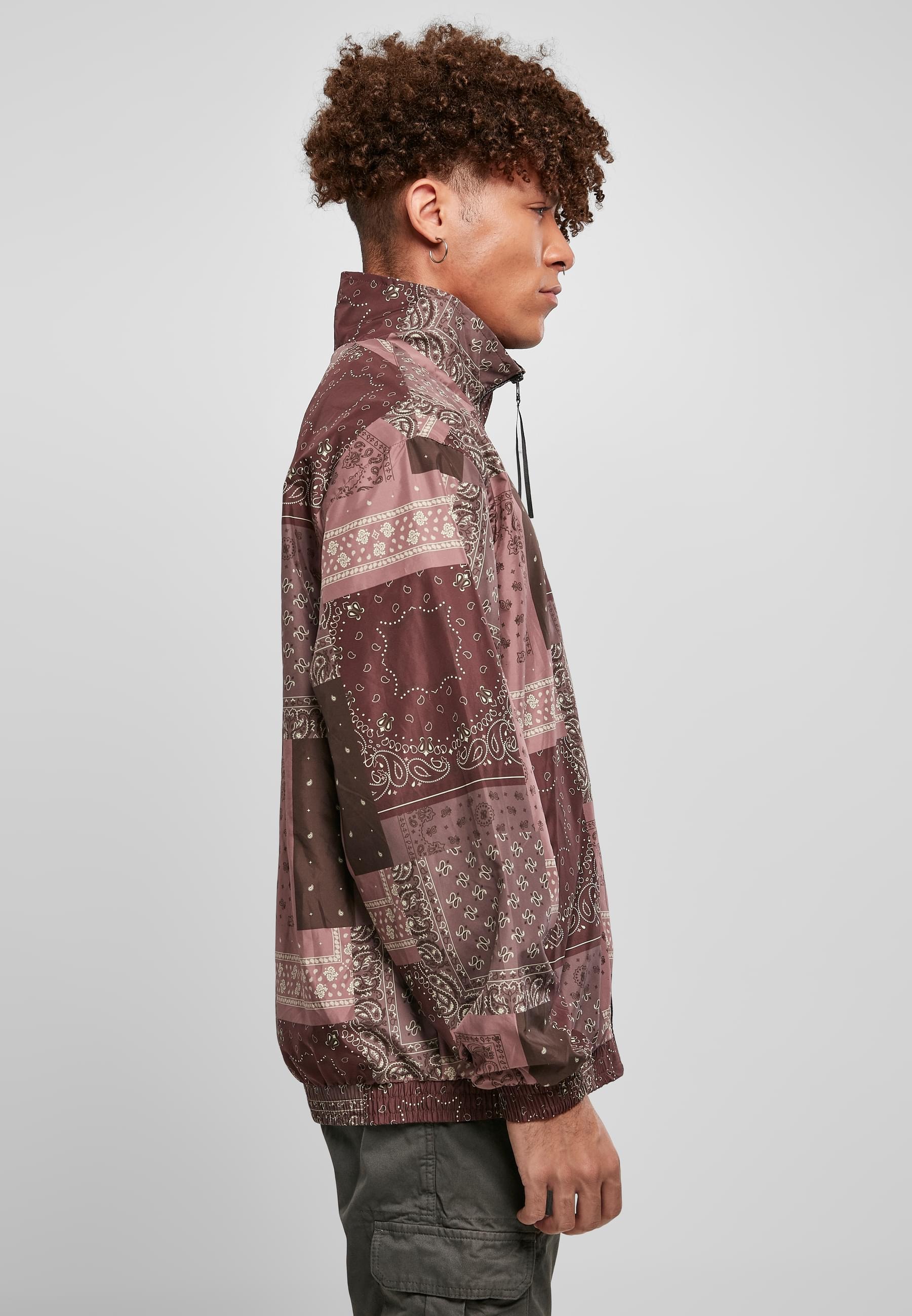 URBAN CLASSICS Allwetterjacke »Urban Classics Herren 90´s Track Jacket« 1 Stk. tlg. ohne Kapuze