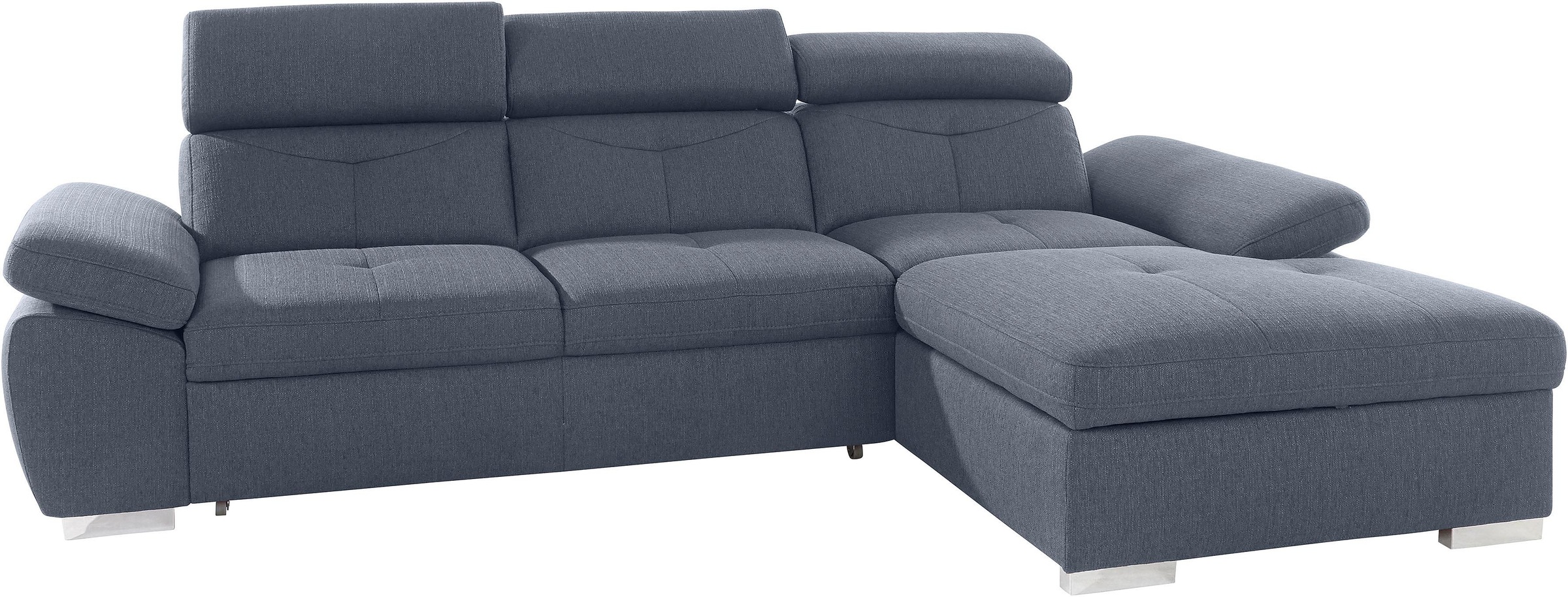 exxpo - sofa fashion Ecksofa »Spring, super bequem, mit Armteil- und Kopfte günstig online kaufen