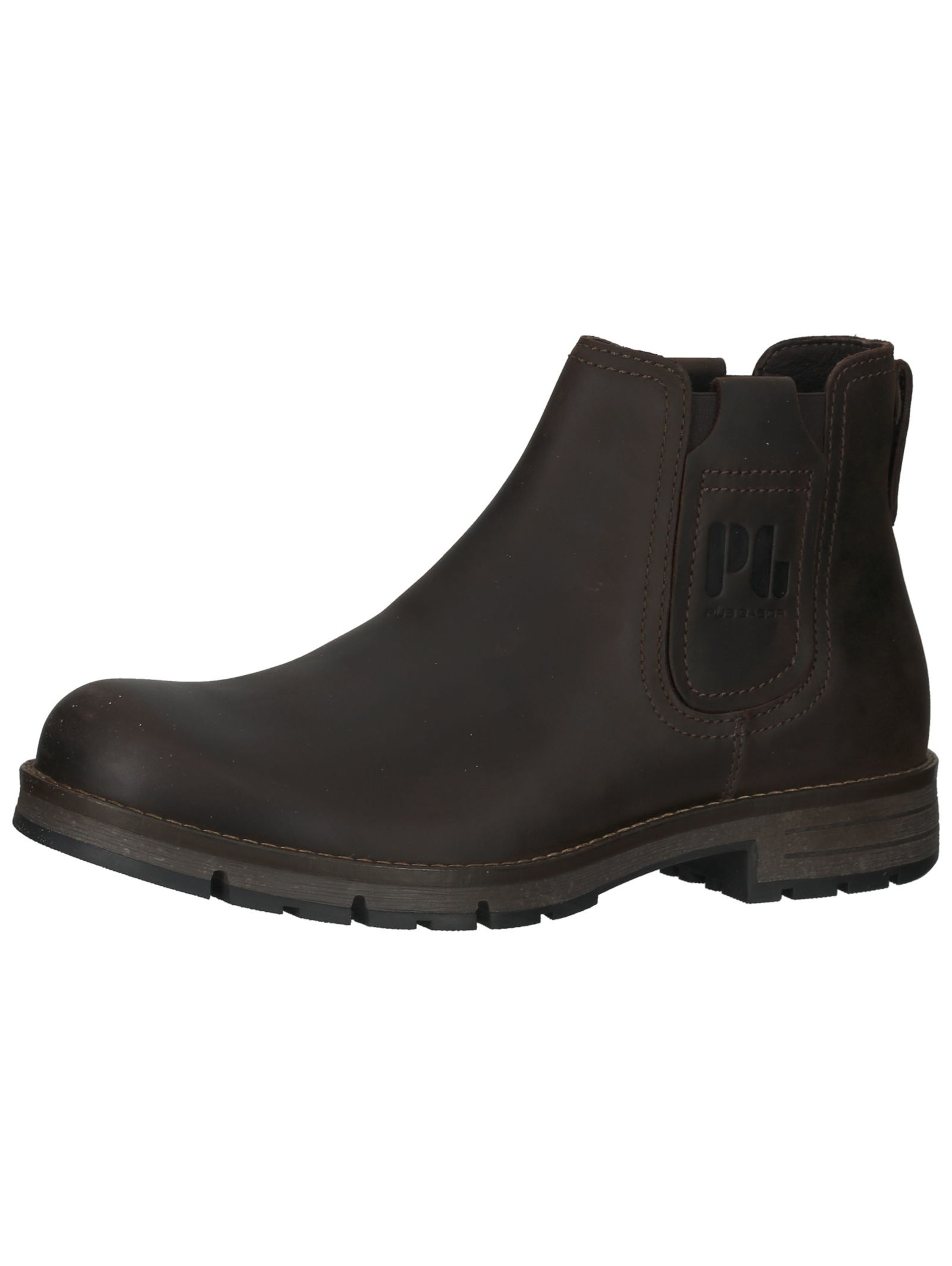 PIUS GABOR Stiefelette »Stiefelette Leder« Mocca 43 43 Verschluss: Schlupfschuh