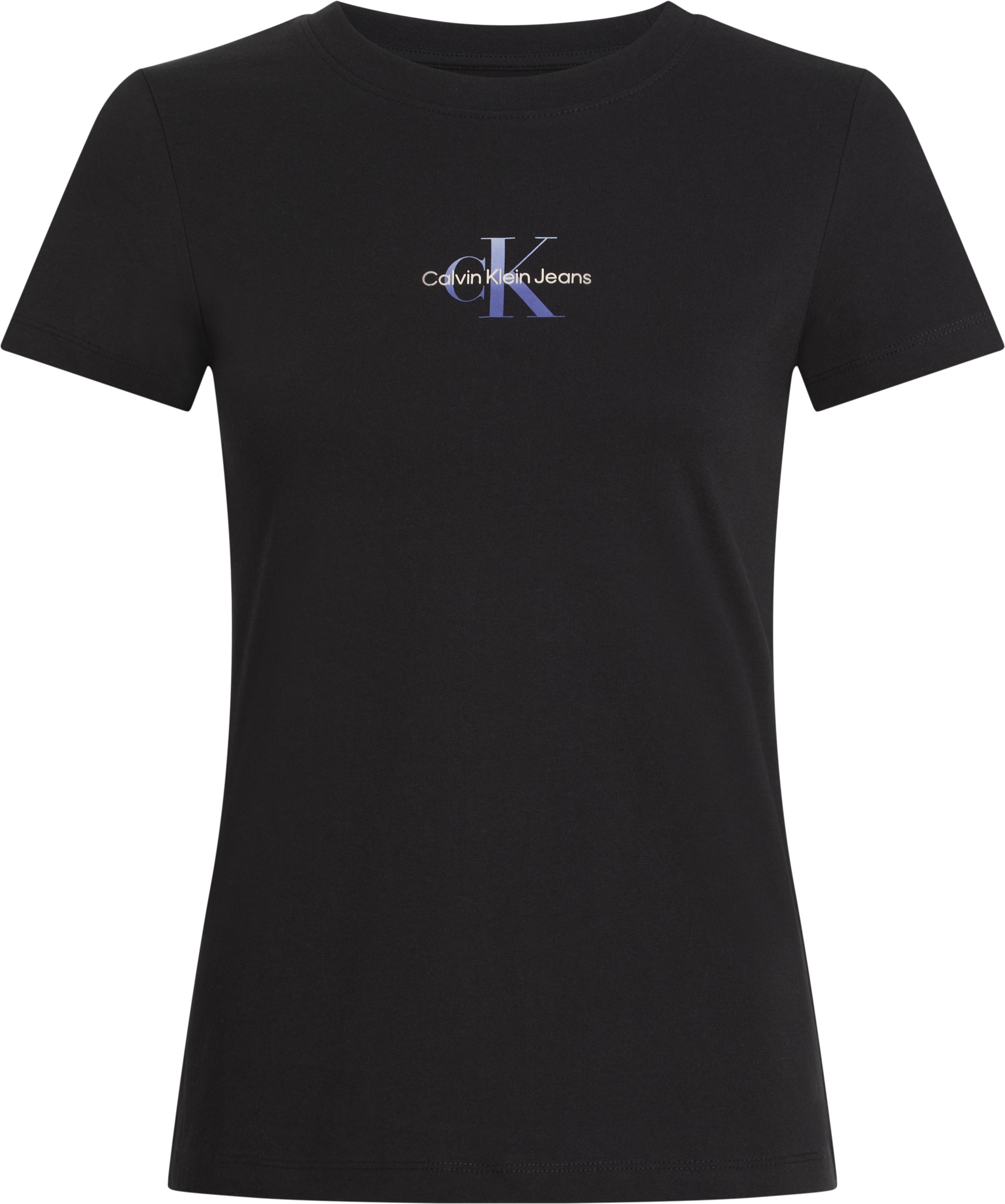 Calvin Klein Jeans T-Shirt »GRADIENT MONOLOGO SLIM TEE«, mit Logodruck