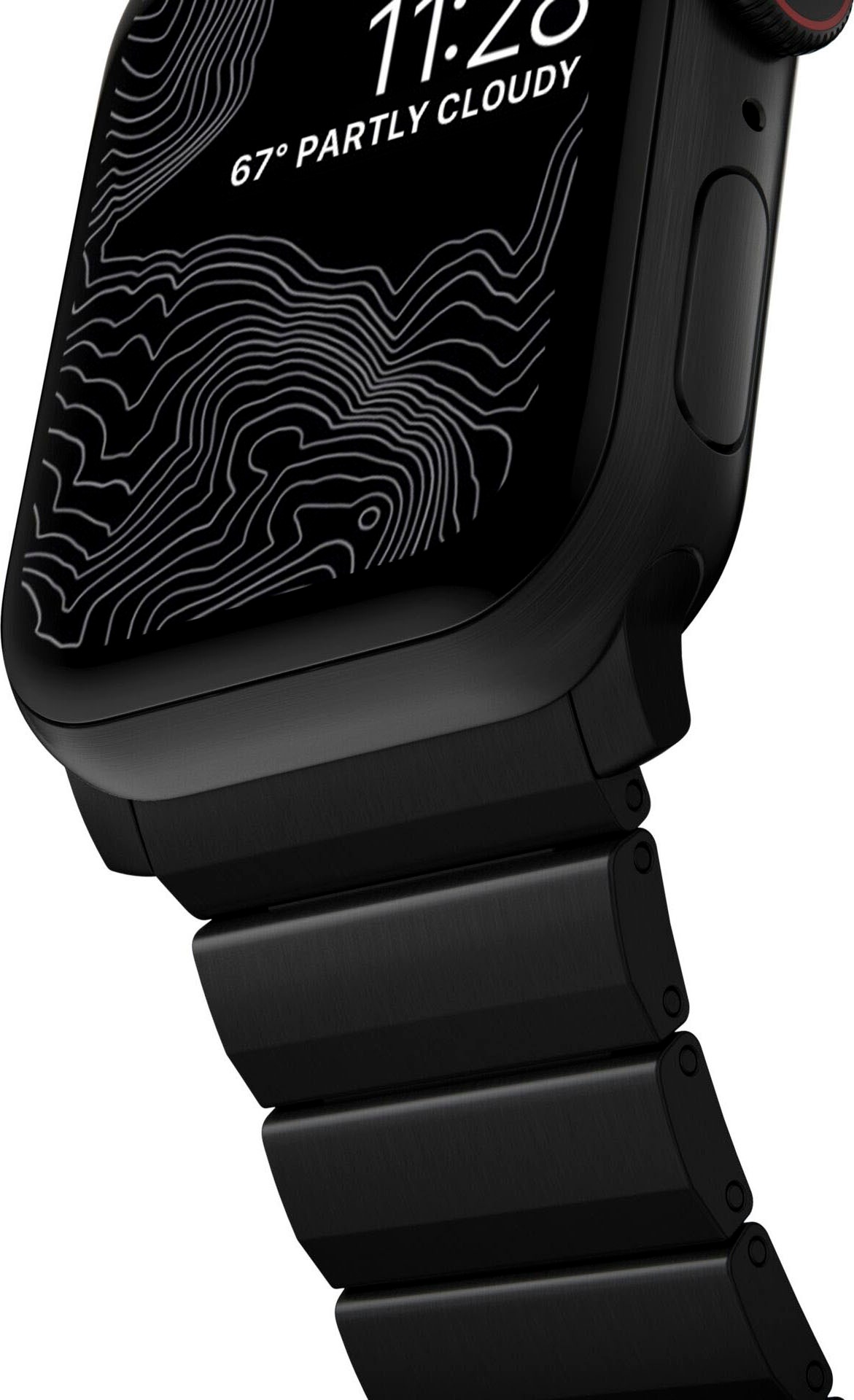 Nomad Smartwatch-Armband »Strap Titanium V2 42/44/45/49mm«