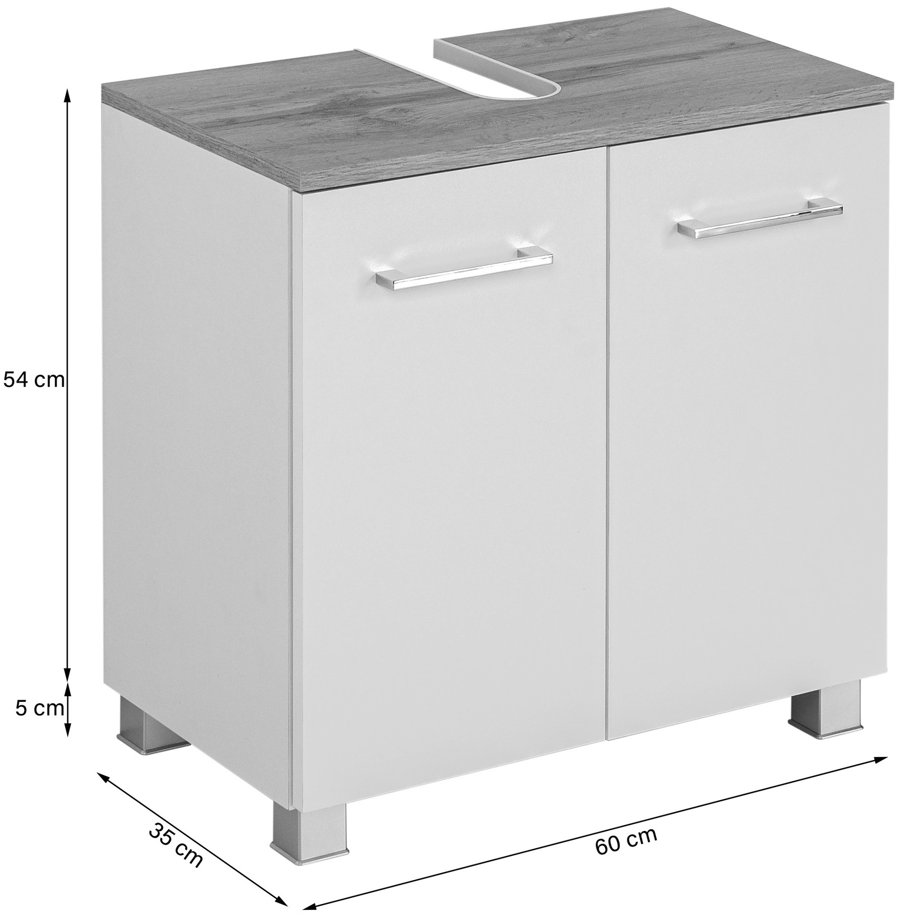 welltime Badmöbel-Set »Avignon« 4 Stk. tlg.