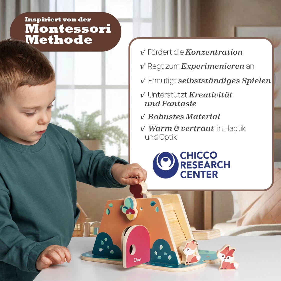 Chicco Spielwelt »My Woods Friends - Der Fuchsbau«