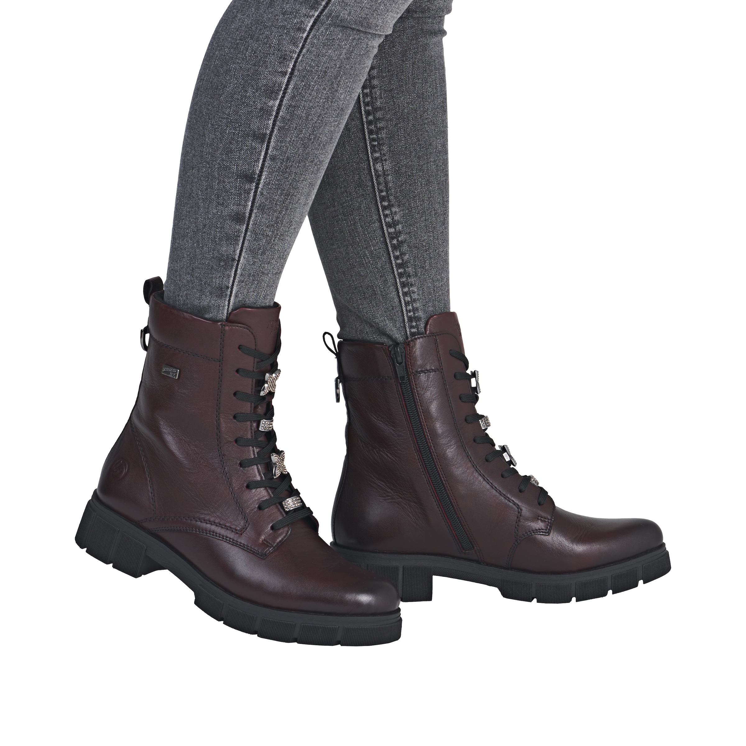 Remonte Schnürstiefelette, Outdoorboots, Schnürboots mit wasserabweisender TEX-Membran