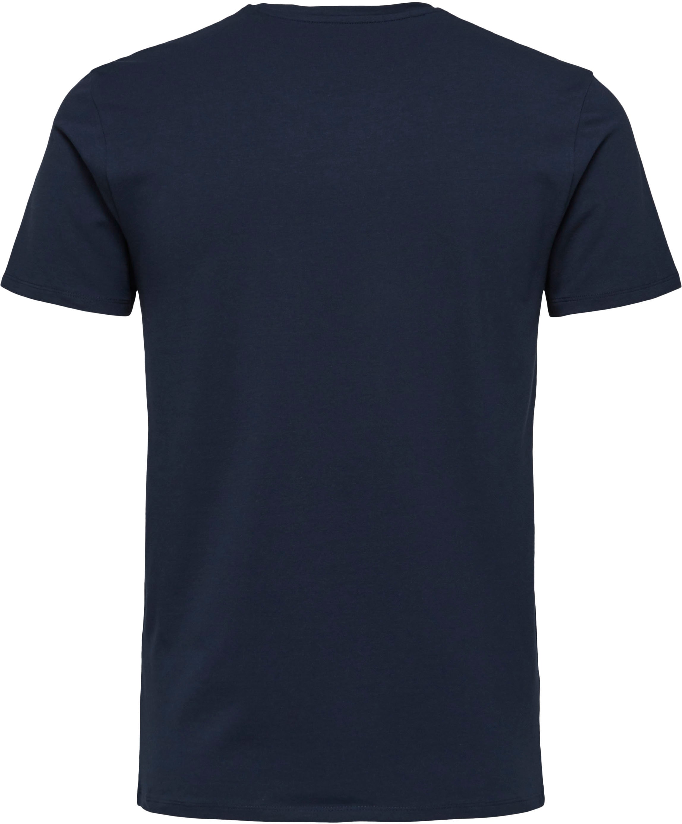 SELECTED HOMME Rundhalsshirt »SLHNEWPIMA SS O-NECK TEE NOOS«