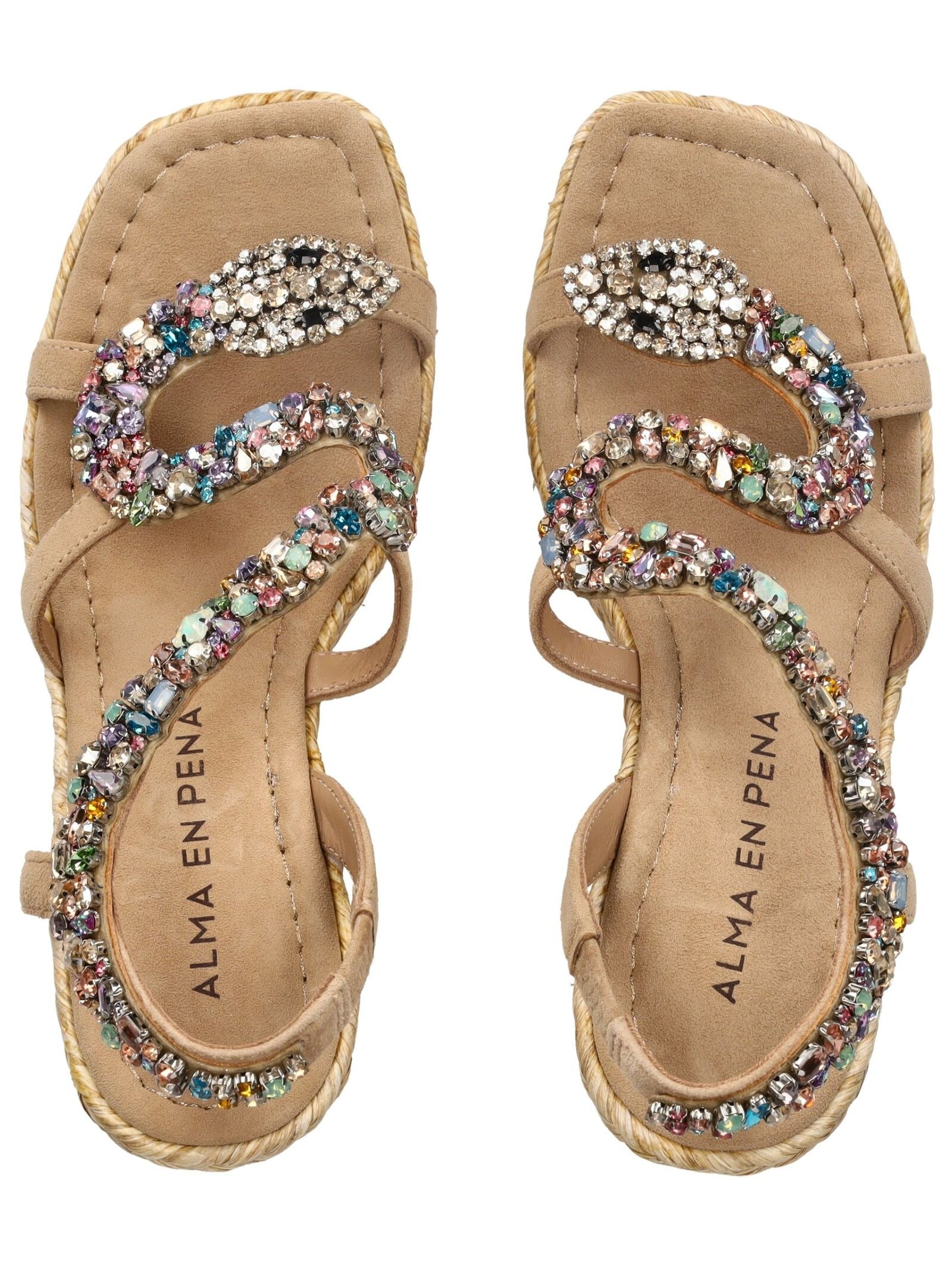 Alma en Pena Keilsandalette »ALMA EN PENA Sandalen Textil«