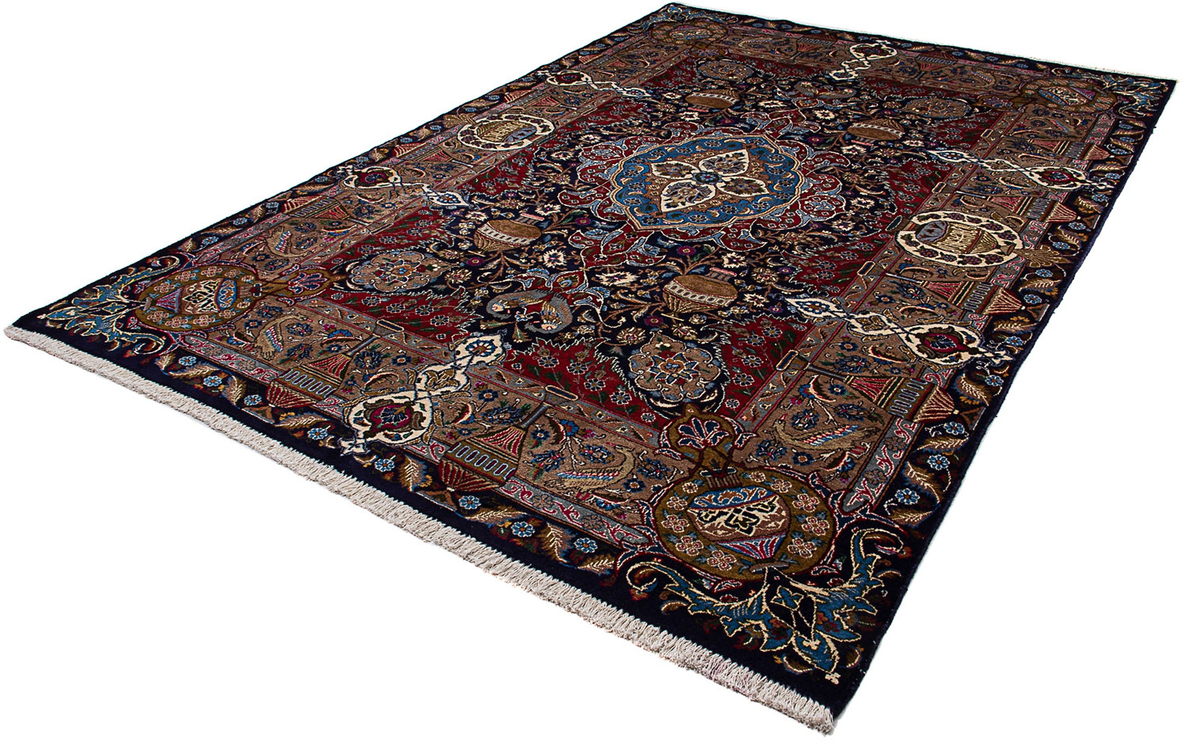 morgenland Orientteppich »Perser - Classic - 292 x 200 cm - dunkelblau«, re günstig online kaufen