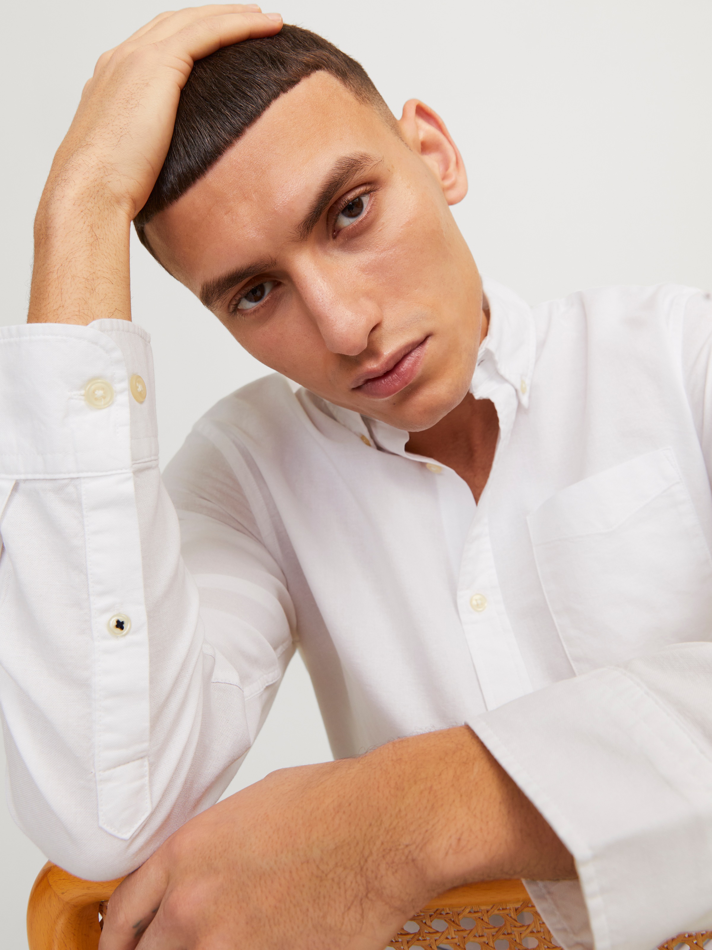 Jack & Jones Langarmhemd »OXFORD SHIRT«