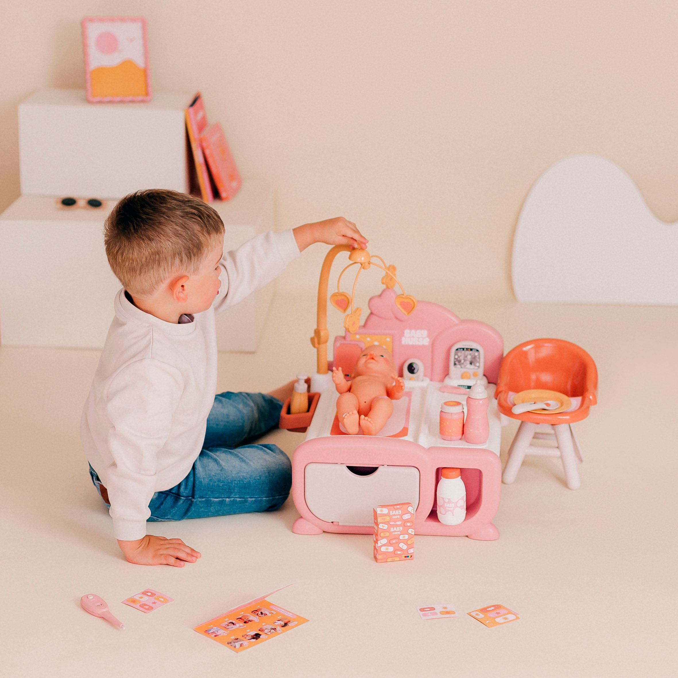 Smoby Puppenmöbel »Baby Nurse Cocoon 3-in-1«, Made in Europe