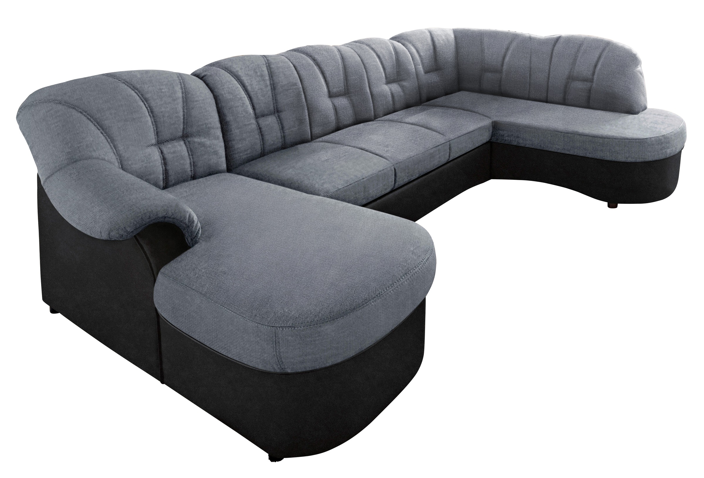 DOMO collection Wohnlandschaft »Flores auch in Leder-Bezug, B/T/H: 293/180/ günstig online kaufen