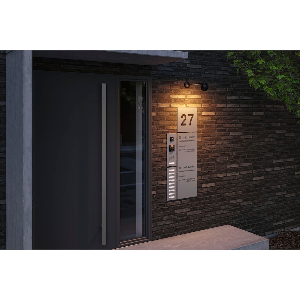 Paulmann LED Gartenleuchte »Outdoor 230V Wall Kikolo Insect friendly ZigBee«, 1 flammig-flammig