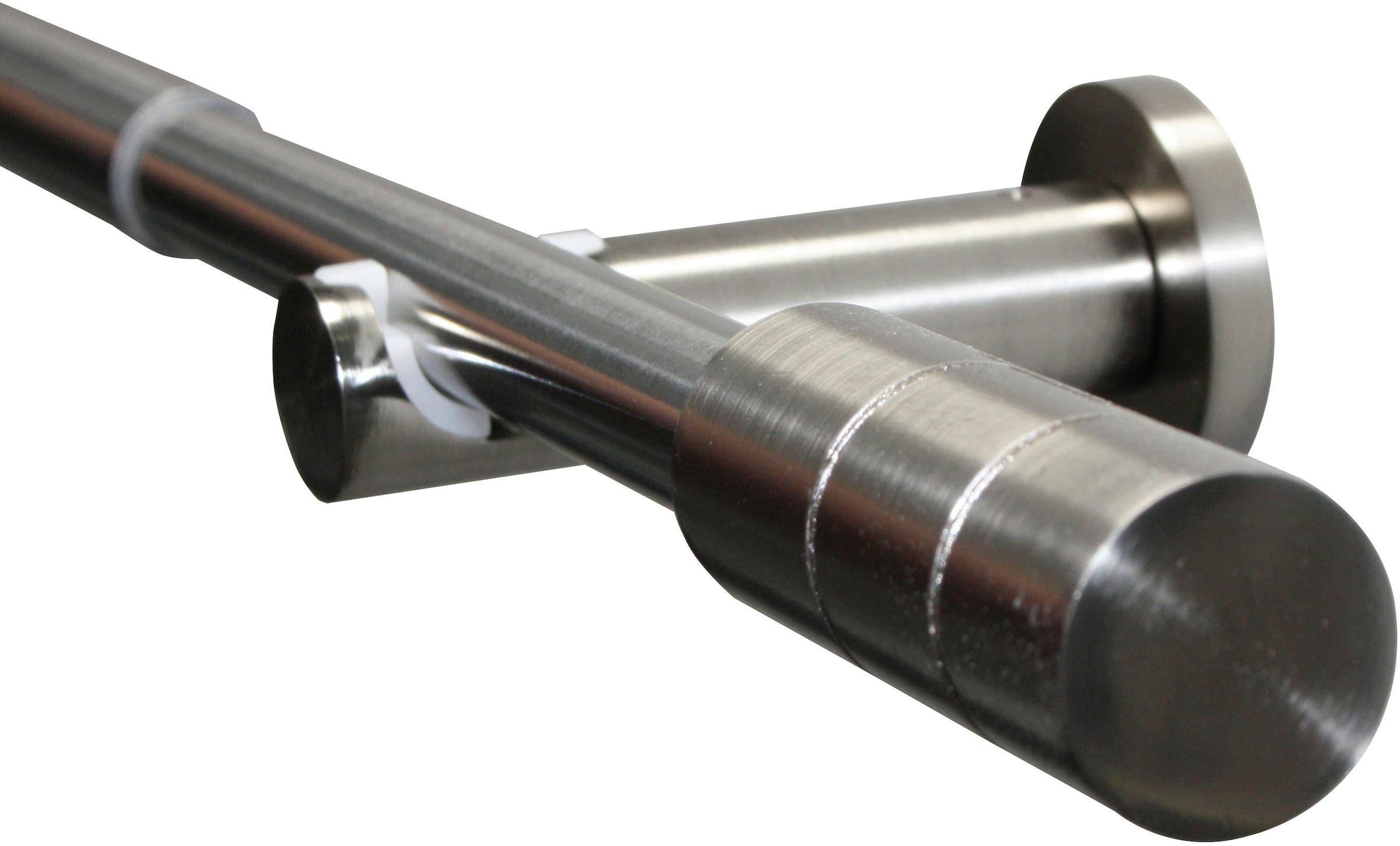 GARDINIA Gardinenstange »Set Metall« Ø 19 mm 1 läufig-läufig ausziehbar 1-L günstig online kaufen