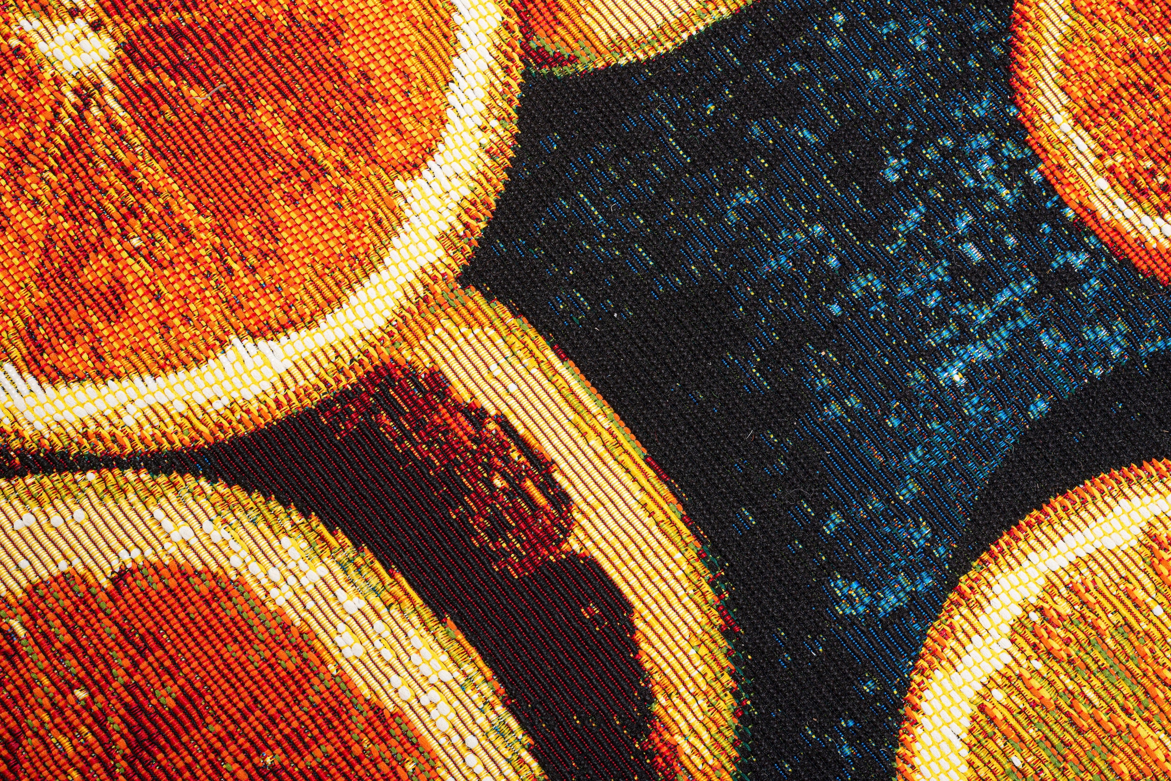 Sansibar Teppich »Rantum Beach 004« rechteckig 5 mm Höhe Flachgewebe, modernes Sommer Design, In- und Outdoor geeignet