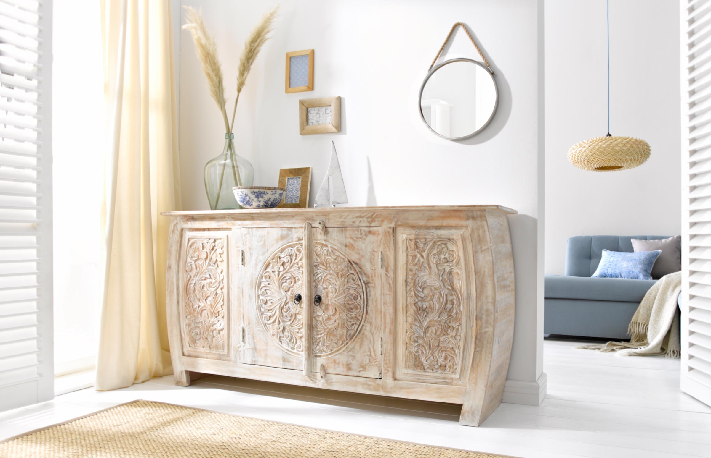 Home affaire Sideboard, Kommode, Breite 166 cm