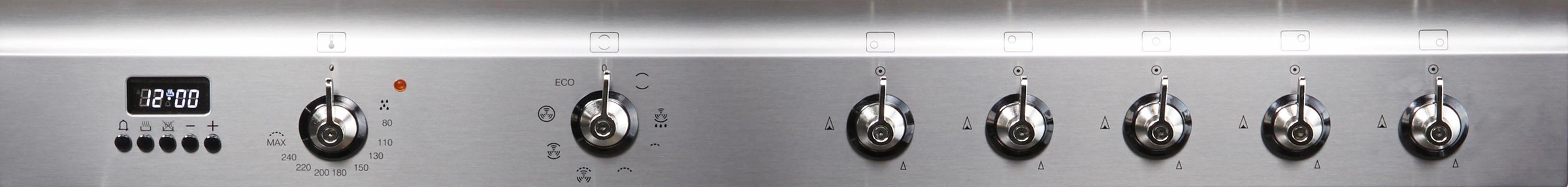 Smeg Gas-Standherd »SCD90MFX9-1«, mit Backauszug