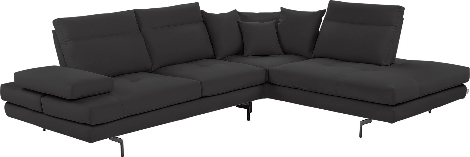 CALIA ITALIA Ecksofa »Toby Wing, Komfortsofa mit Sitzkomfort der Extraklass günstig online kaufen