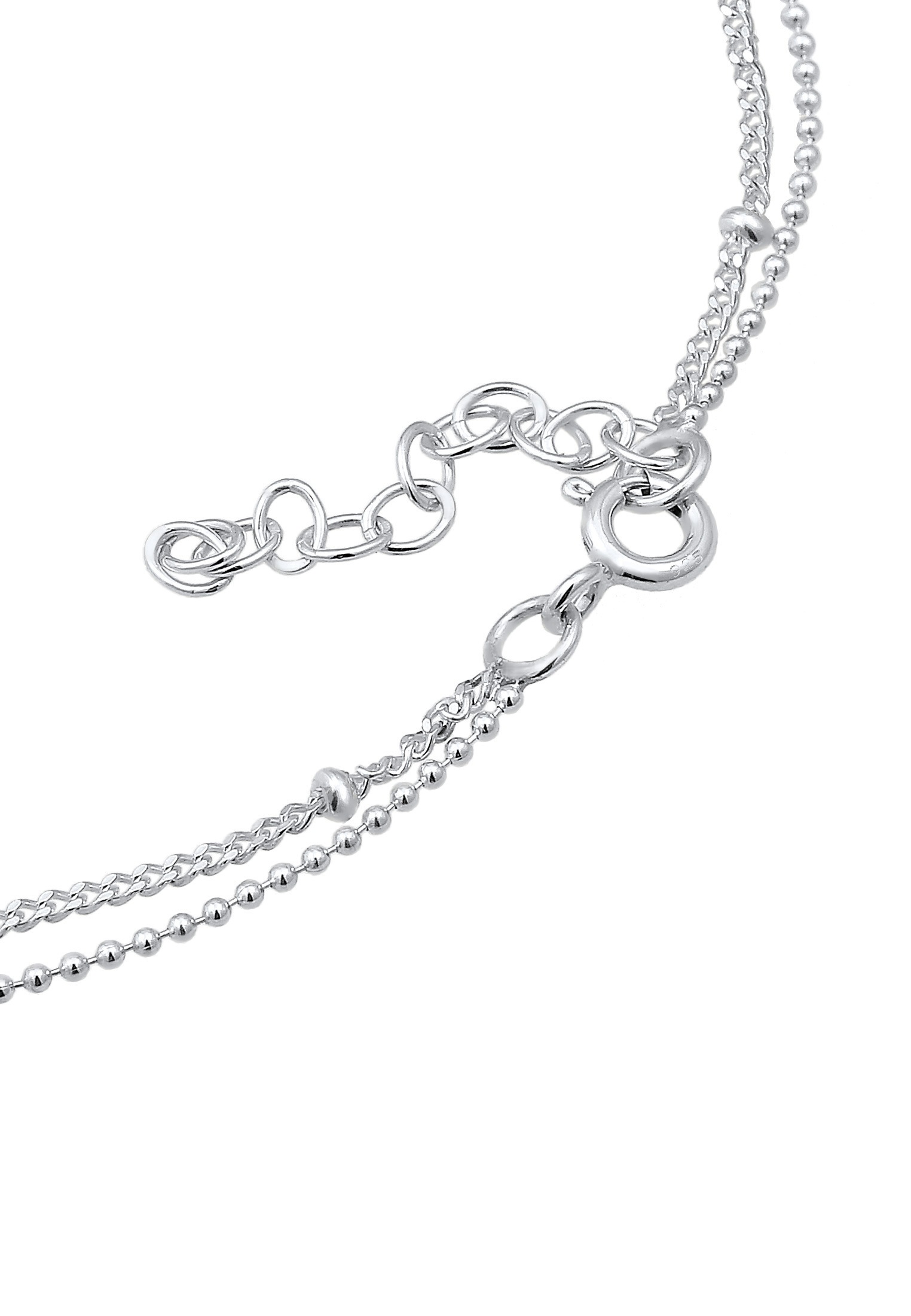 Elli Armband »Kugeln Layer Kettchen Basic 925er Silber«