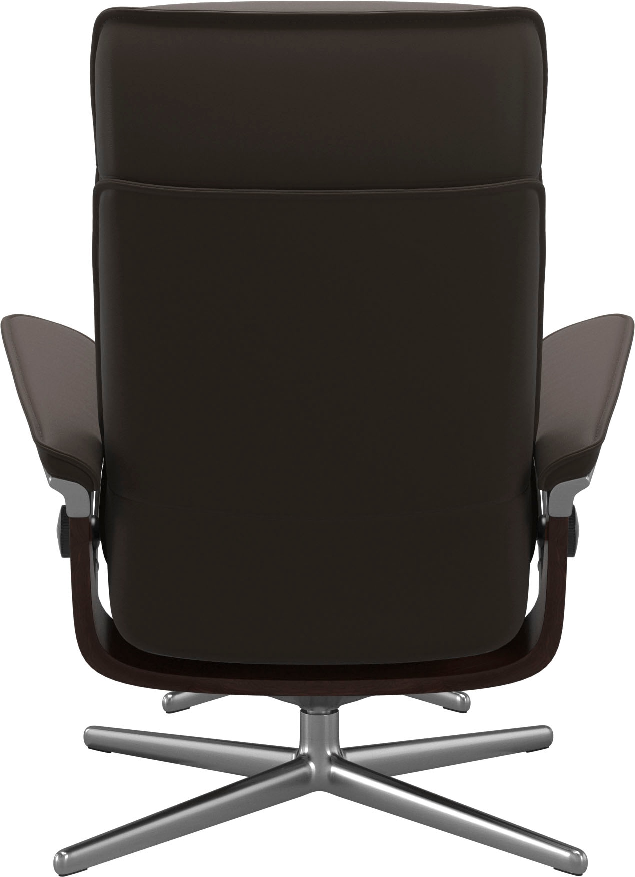 Stressless® Fußhocker »Admiral«, mit Cross Base, Größe M & L, Holzakzent Braun