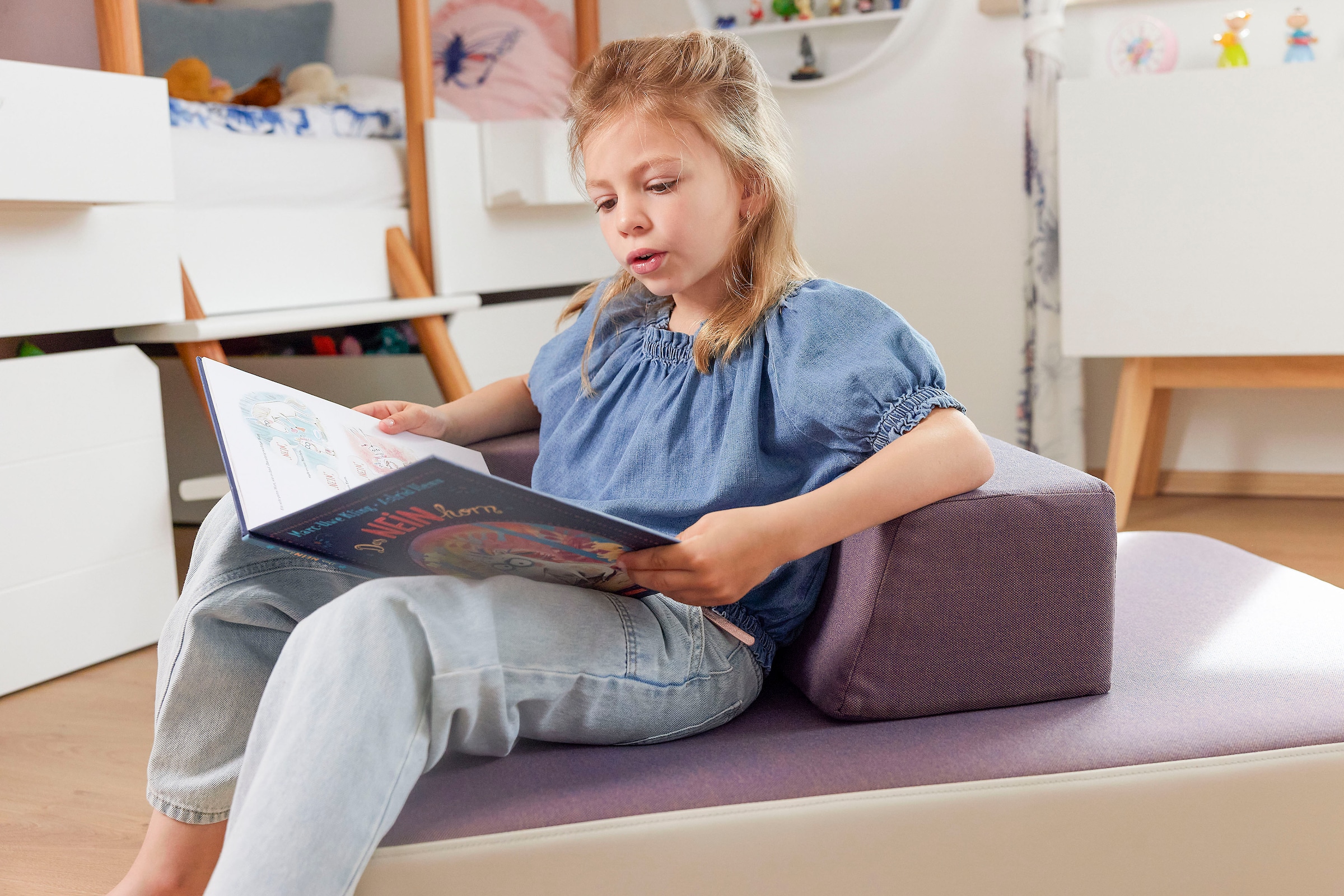 Hipp-Hopp - das Hüpfpolster Rückenkissen »Rückenpolster M Winkel Lounge Outdoor« Made in Germany