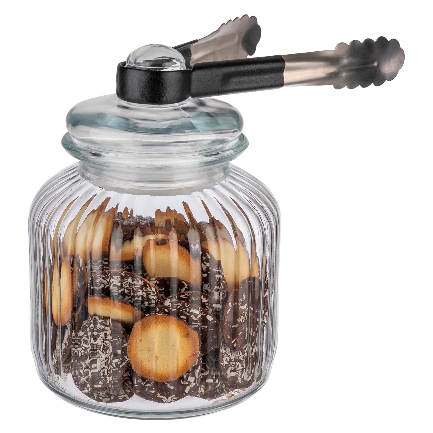 APS Vorratsglas »-COOKIEGO- aus Glas, Öffnung: ca. Ø 9 cm« kann auch als Vase verwendet werden
