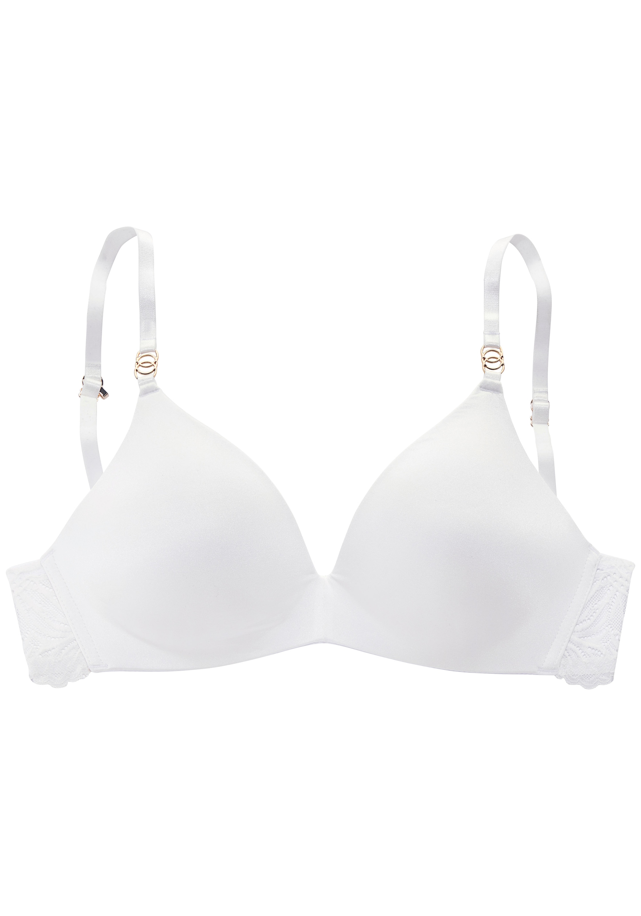 LASCANA Bralette-BH mit Push-up-Kissen & zwei Tragevarianten, sexy Dessous