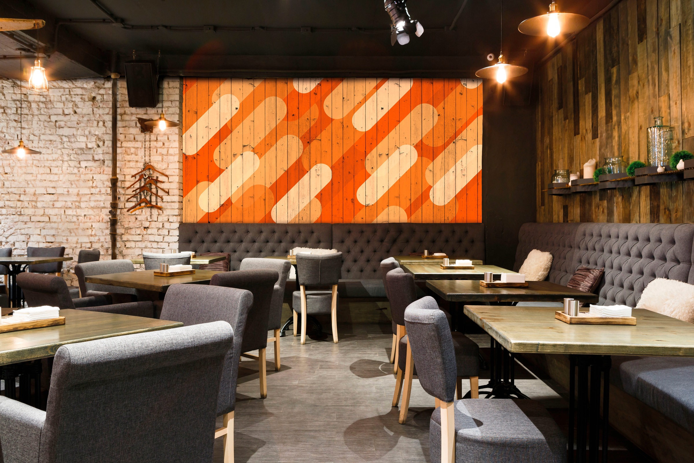 Architects Paper Fototapete »Atelier 47 Pill Pattern 2« Holz glatt Vlies, W günstig online kaufen