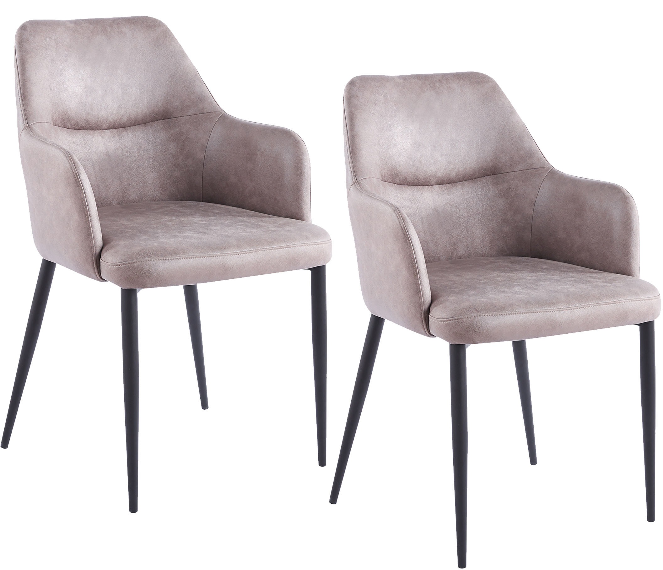 Kayoom Polsterstuhl »Stuhl Merit 225 2er-Set, bequemer Sitzkomfort, Handarb günstig online kaufen