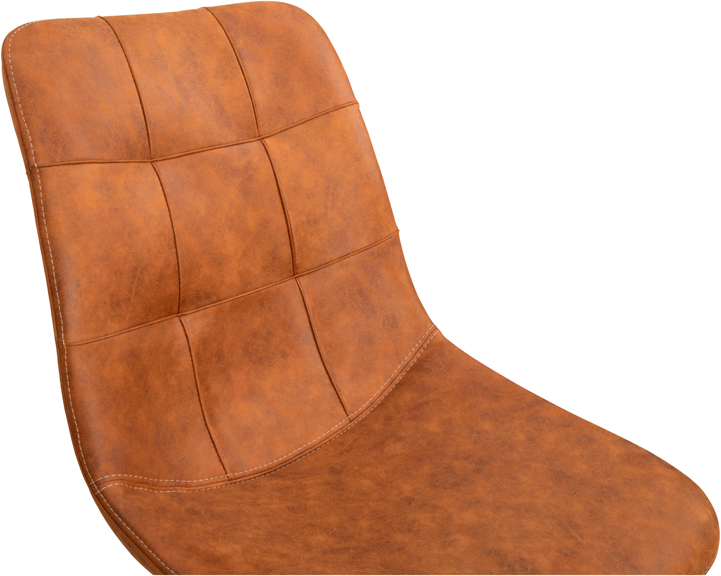 OMG Design Esszimmerstuhl »Peak«, (Set), 1 St., Stoff, moderne Sitzschale in Microfaser Lederoptik