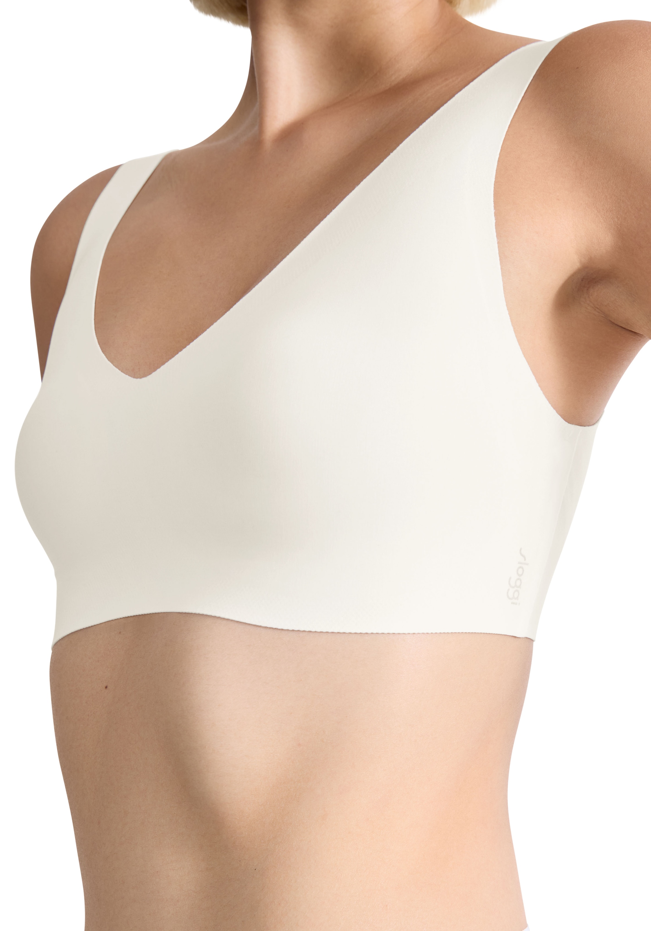 sloggi Bustier »NEU: ZERO Feel 2.0 Bralette«, nahtlos und unsichtbar