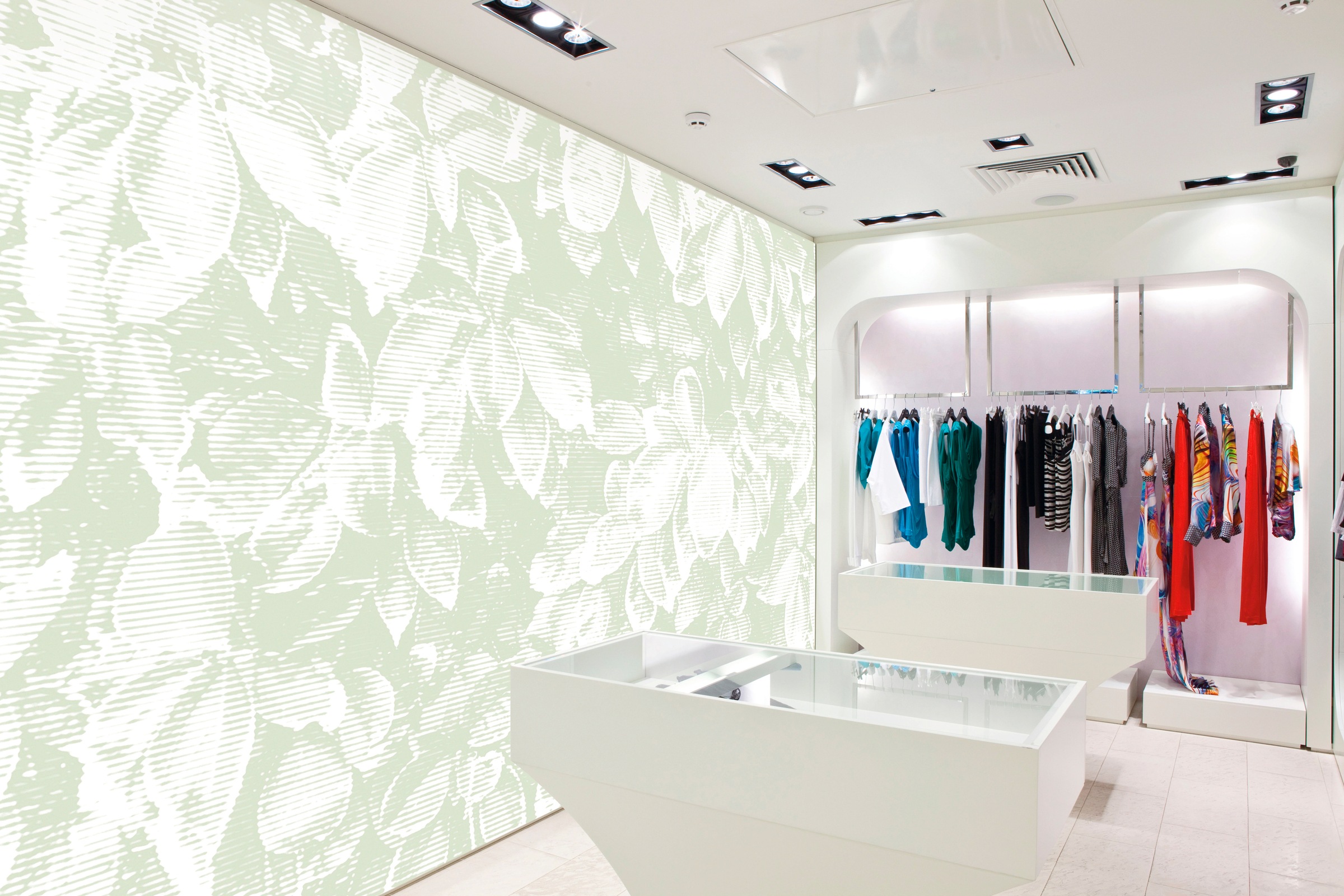 Architects Paper Fototapete »Atelier 47 Light Leaves 2« floral glatt Vlies, günstig online kaufen