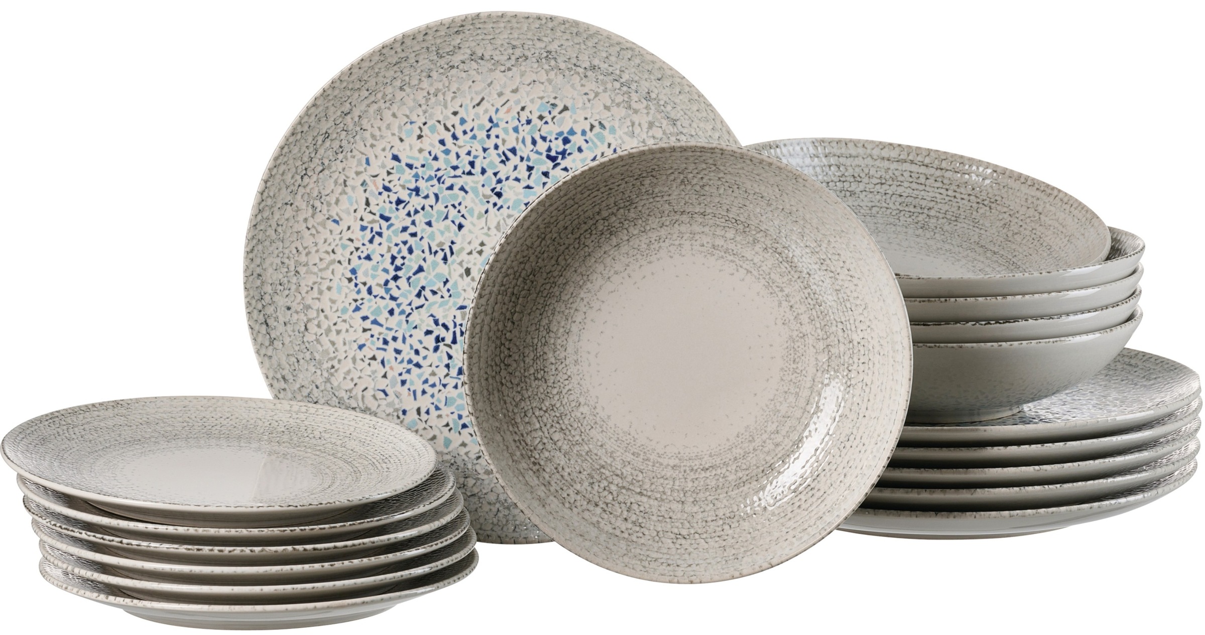 Ritzenhoff & Breker Tafelservice »Rimini«, (Set, 18 tlg.), aus Steinzeug fü günstig online kaufen