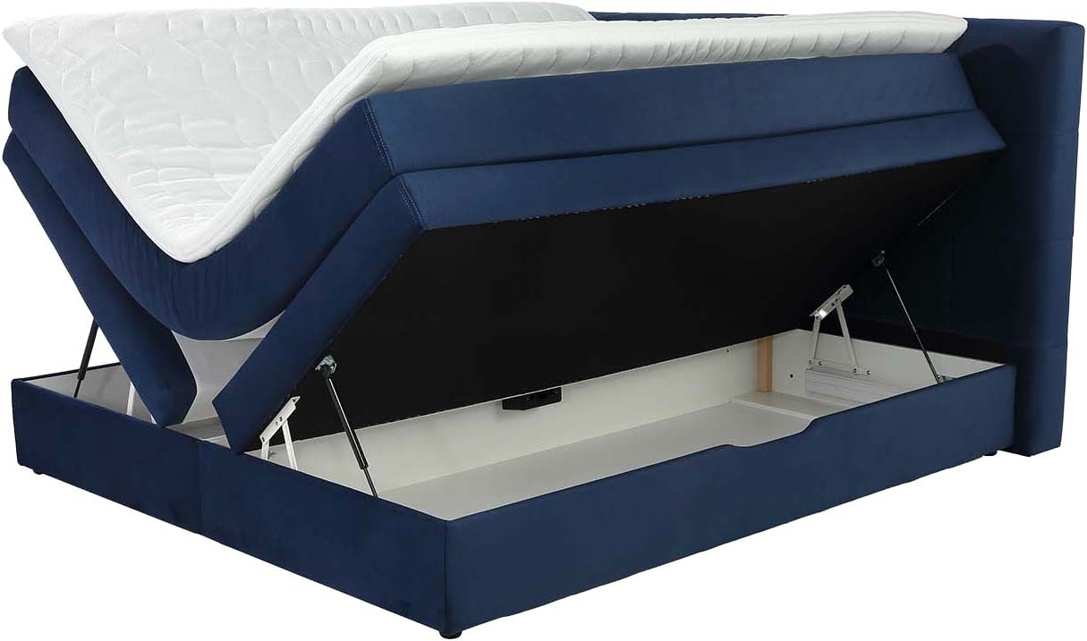 2. Bild von Jockenhöfer Gruppe Boxspringbett »Amy«, mit Bettkasten und Kaltschaum-Topper, erhältlich in 140 & 180cm Breite