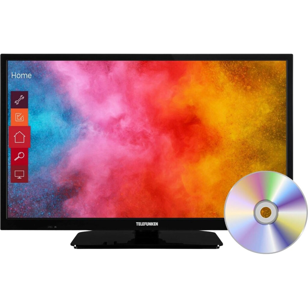 Telefunken LED-Fernseher »L24H550M4DI«, 60 cm/24 Zoll, HD-ready, integrierter DVD-Player