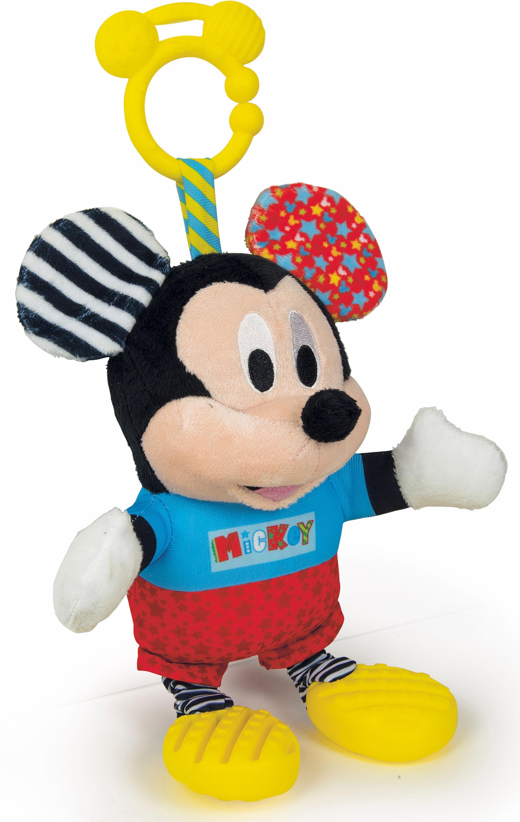 Clementoni® Plüschfigur »Baby Clementoni, Disney Baby, Plüsch Mickey mit Beißring«